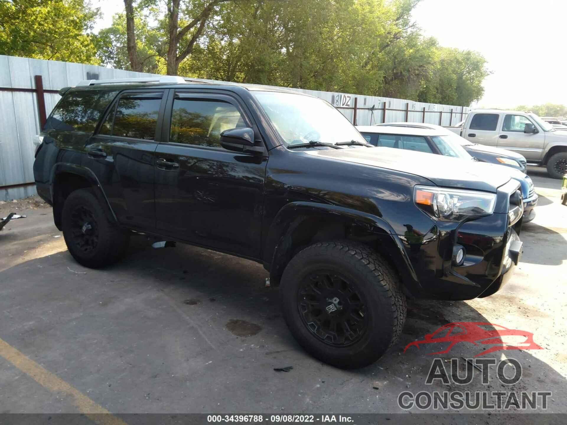 TOYOTA 4RUNNER 2018 - JTEBU5JR9J5502092