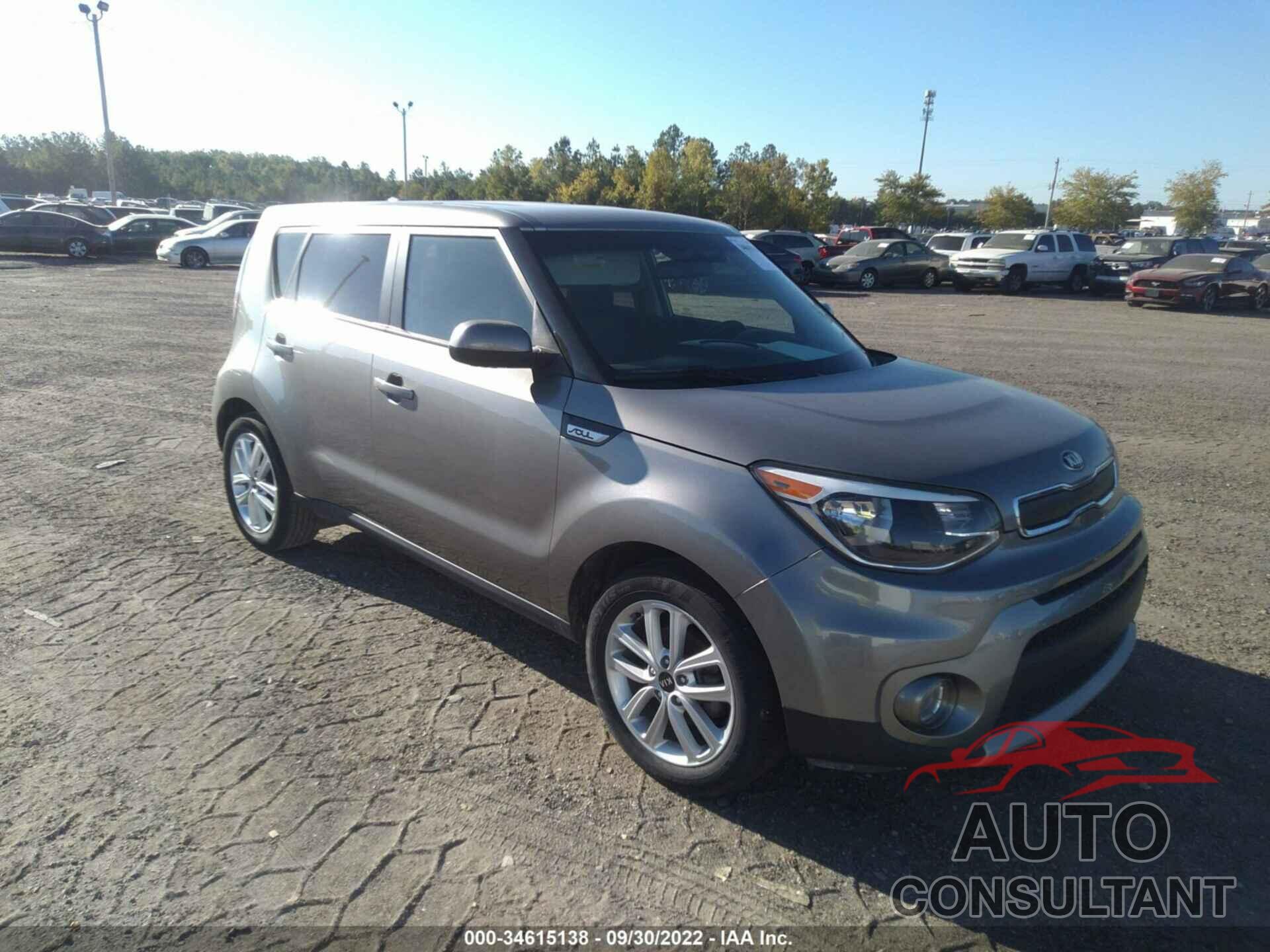 KIA SOUL 2019 - KNDJP3A57K7678699