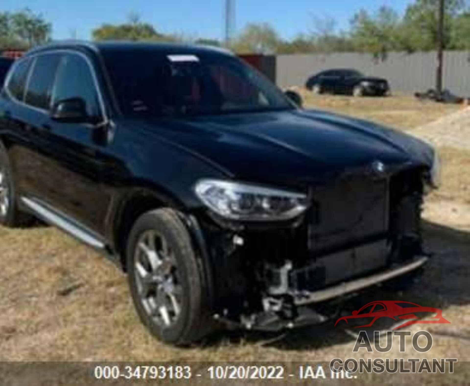 BMW X3 2021 - 5UXTY3C01M9E37852