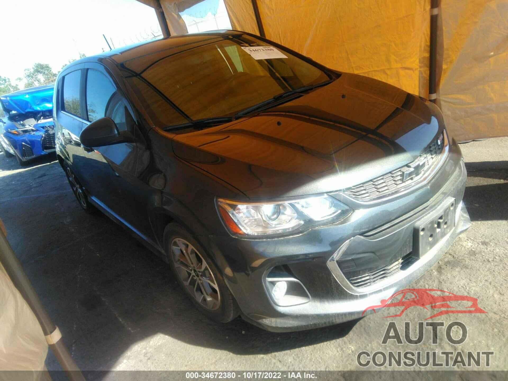 CHEVROLET SONIC 2019 - 1G1JD6SB3K4139716