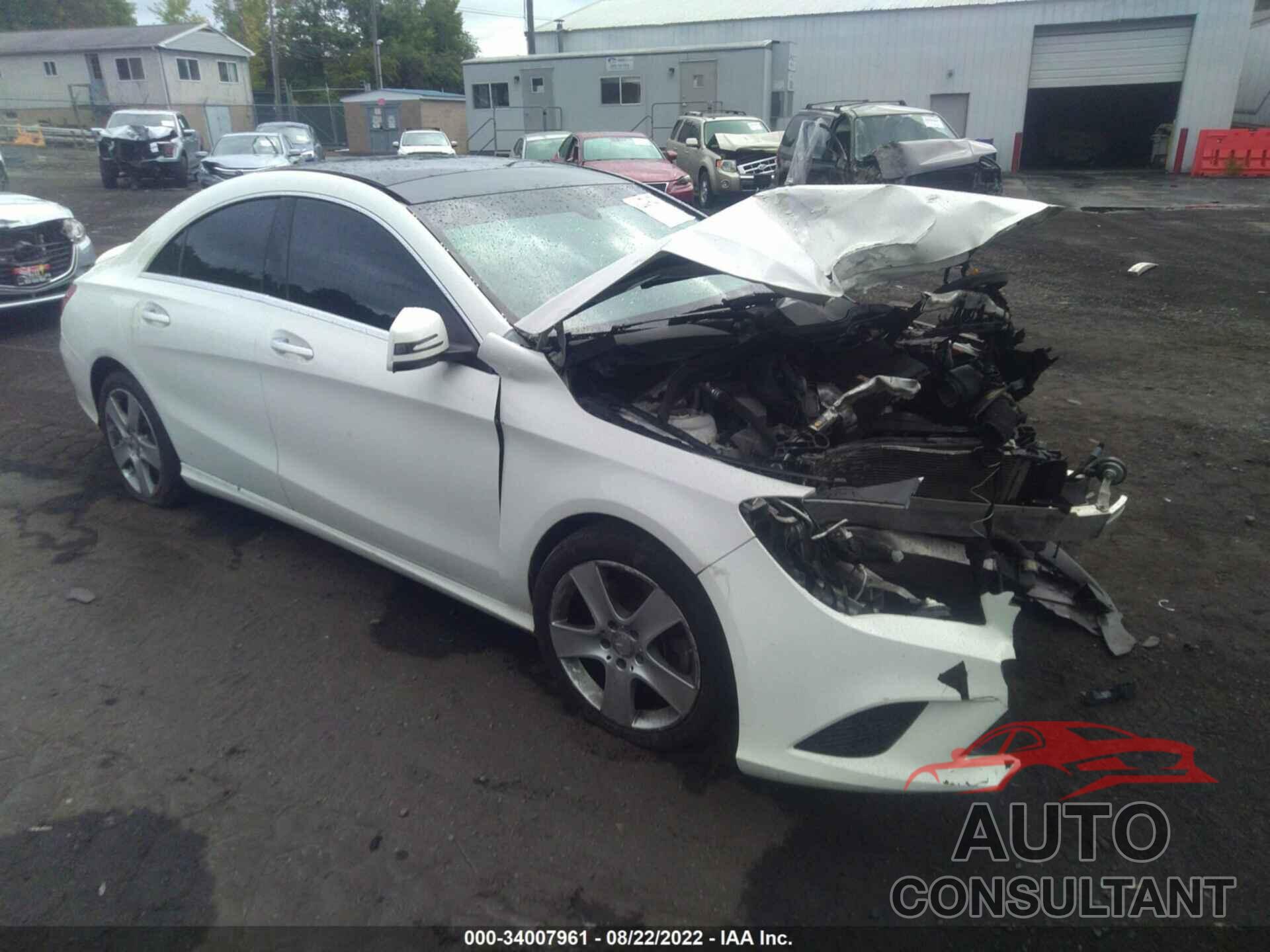 MERCEDES-BENZ CLA 2016 - WDDSJ4GB4GN336029
