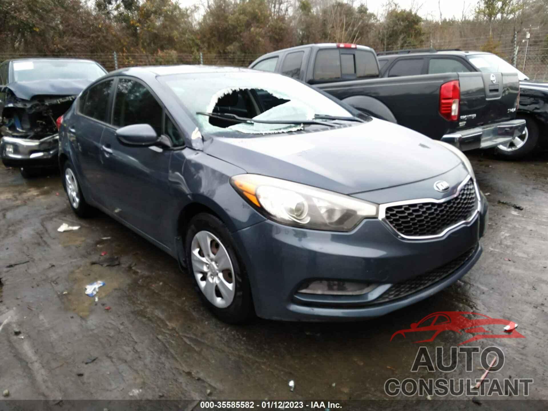 KIA FORTE 2016 - KNAFK4A63G5442263