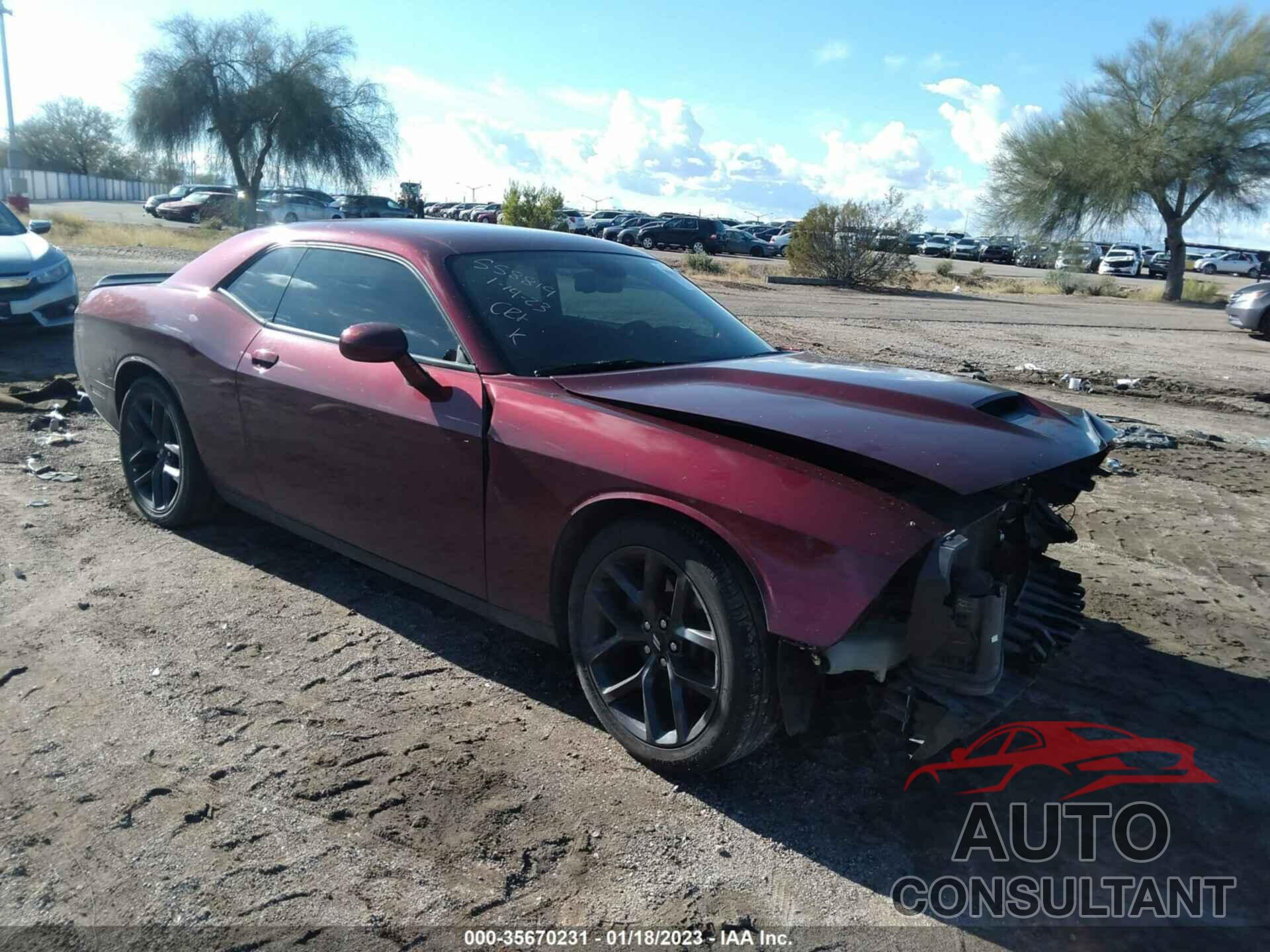 DODGE CHALLENGER 2019 - 2C3CDZJG4KH660580