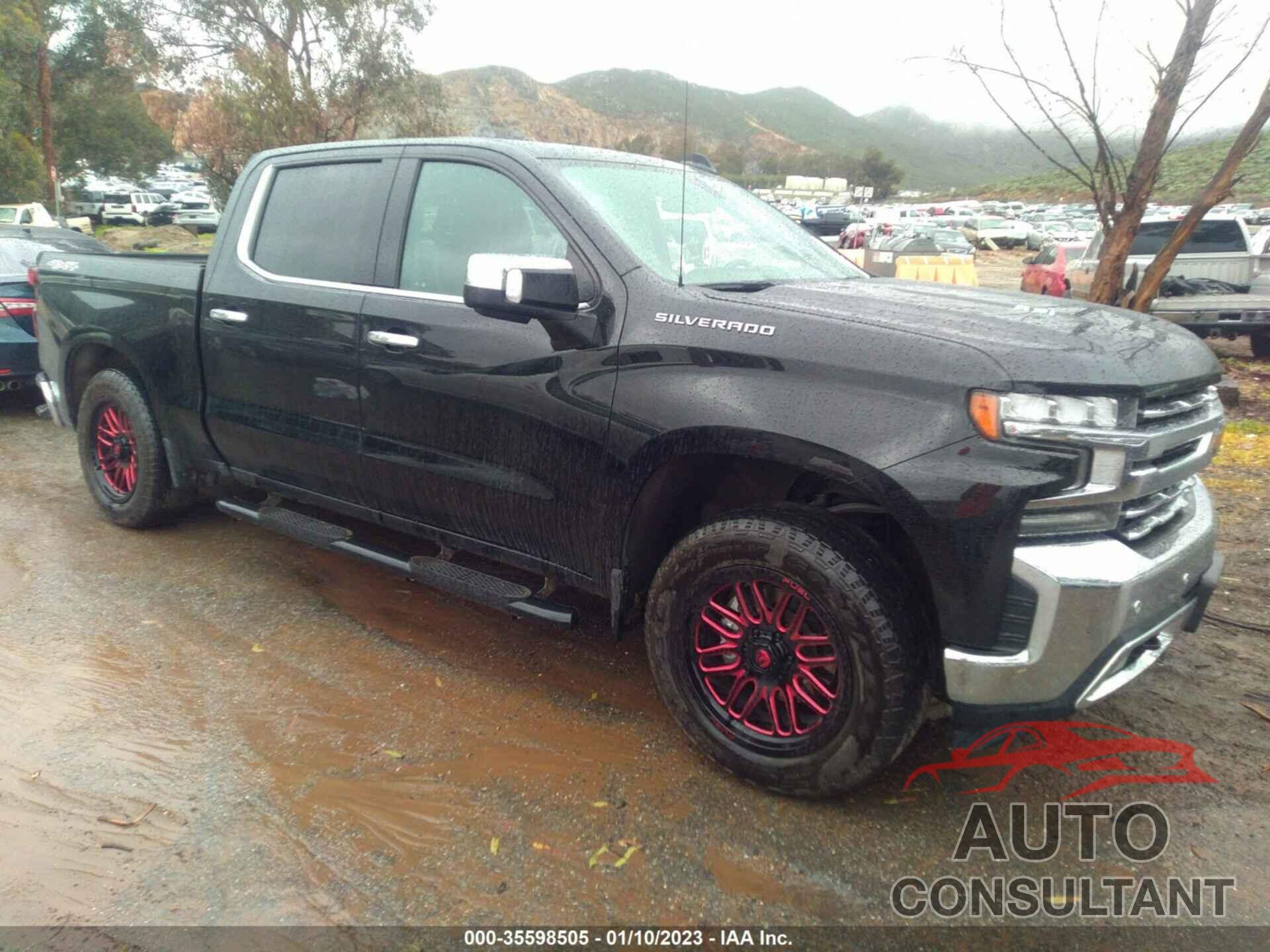 CHEVROLET SILVERADO 1500 2021 - 1GCUYGEL4MZ107933