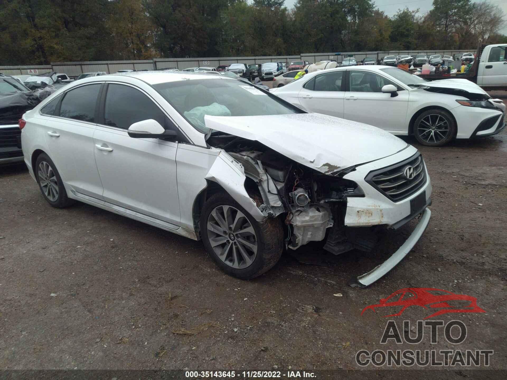 HYUNDAI SONATA 2015 - 5NPE34AFXFH027578