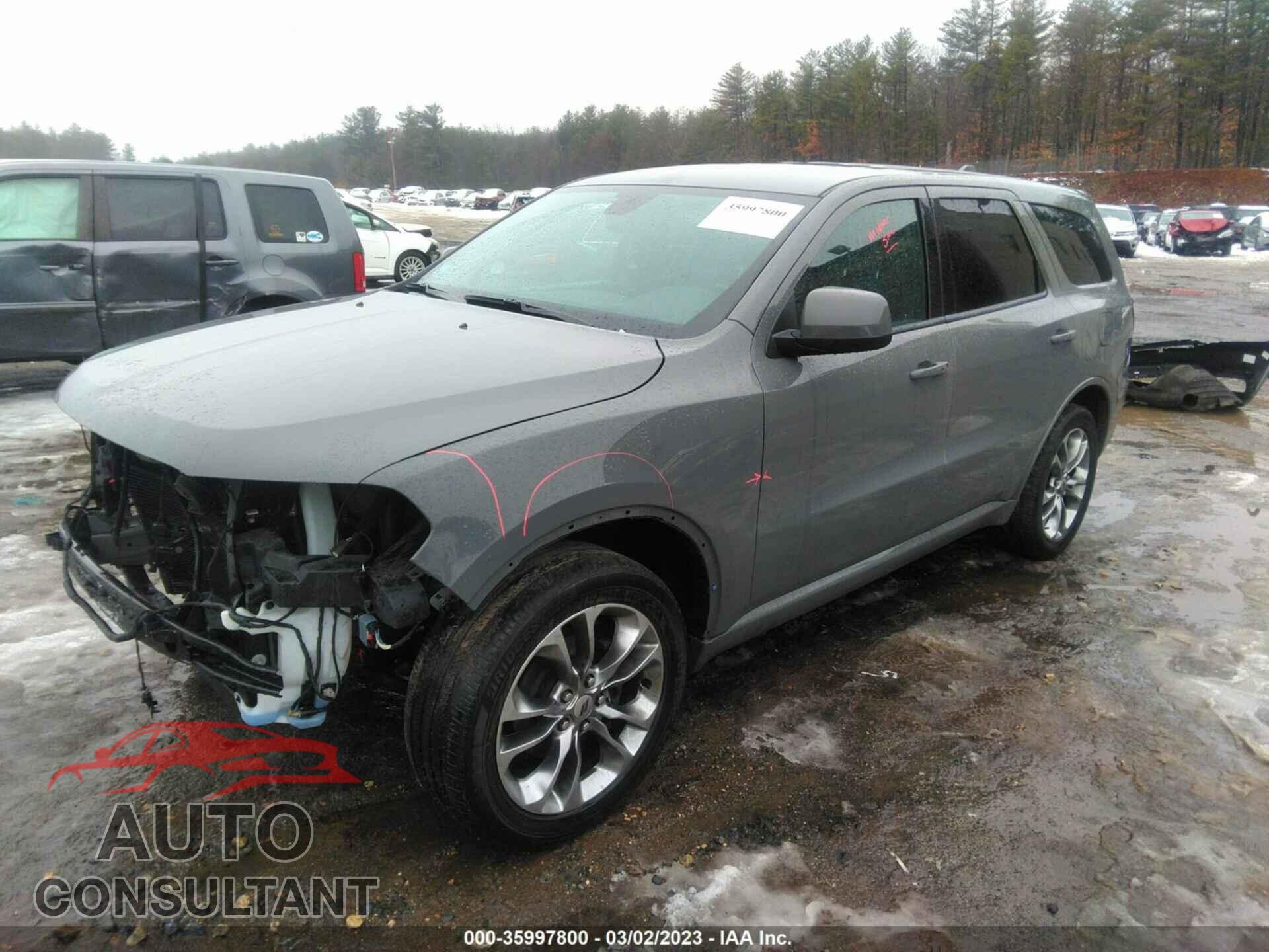 DODGE DURANGO 2020 - 1C4RDJDG7LC330536