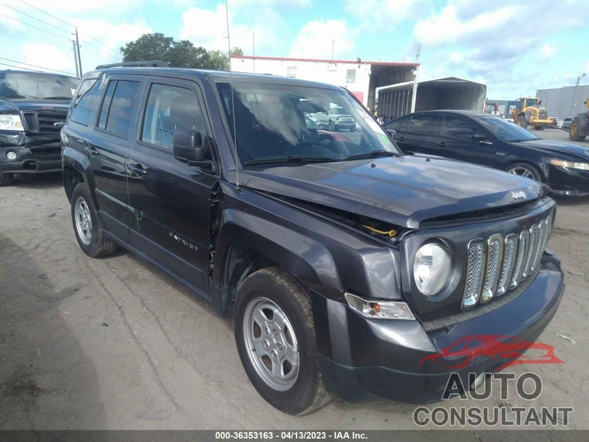 JEEP PATRIOT 2016 - 1C4NJPBA4GD812521