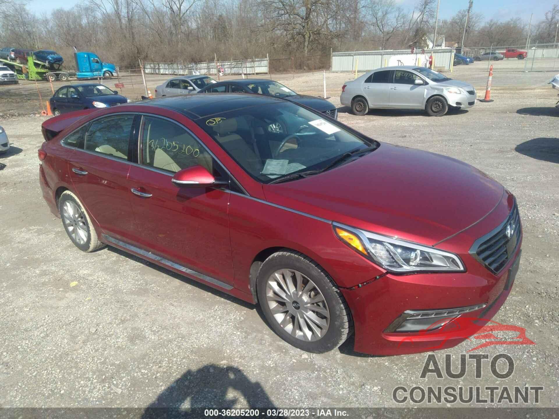 HYUNDAI SONATA 2015 - 5NPE34AF7FH062191