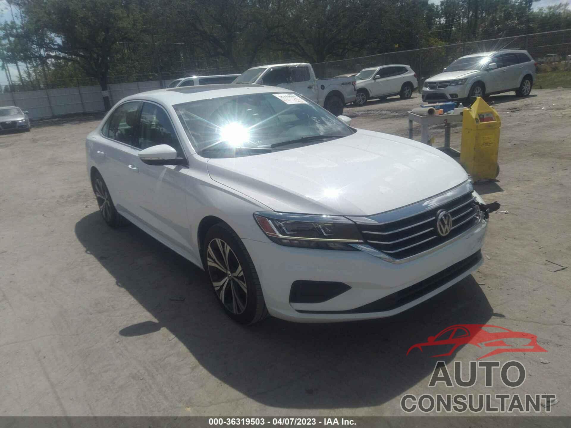 VOLKSWAGEN PASSAT 2022 - 1VWSA7A39NC007328
