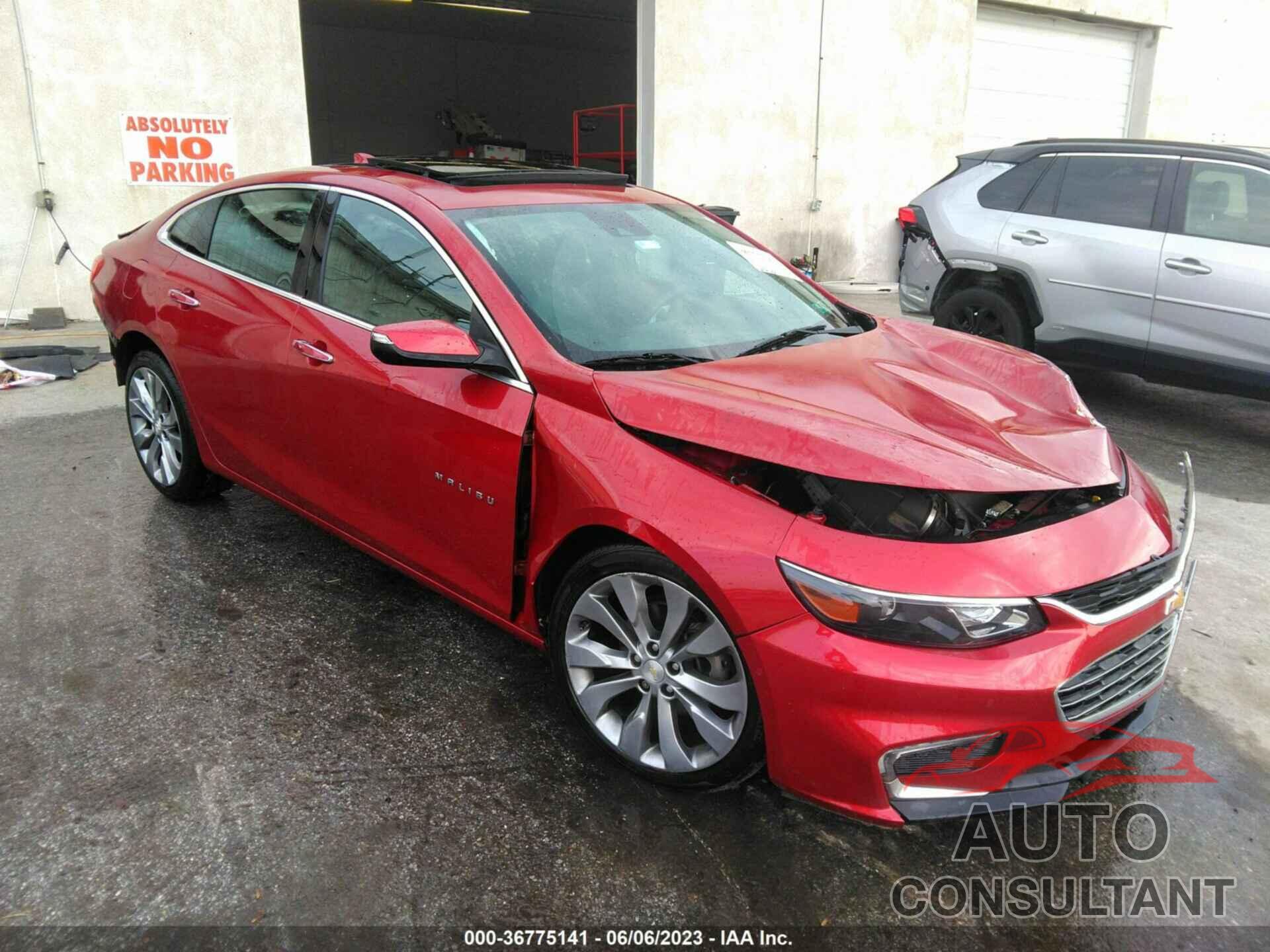 CHEVROLET MALIBU 2016 - 1G1ZH5SX6GF221593
