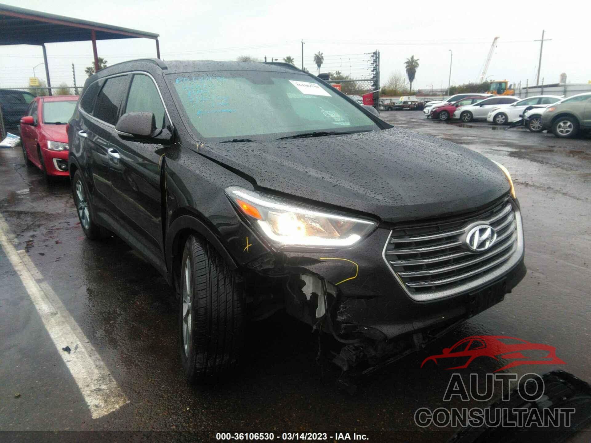 HYUNDAI SANTA FE 2017 - KM8SN4HFXHU248833