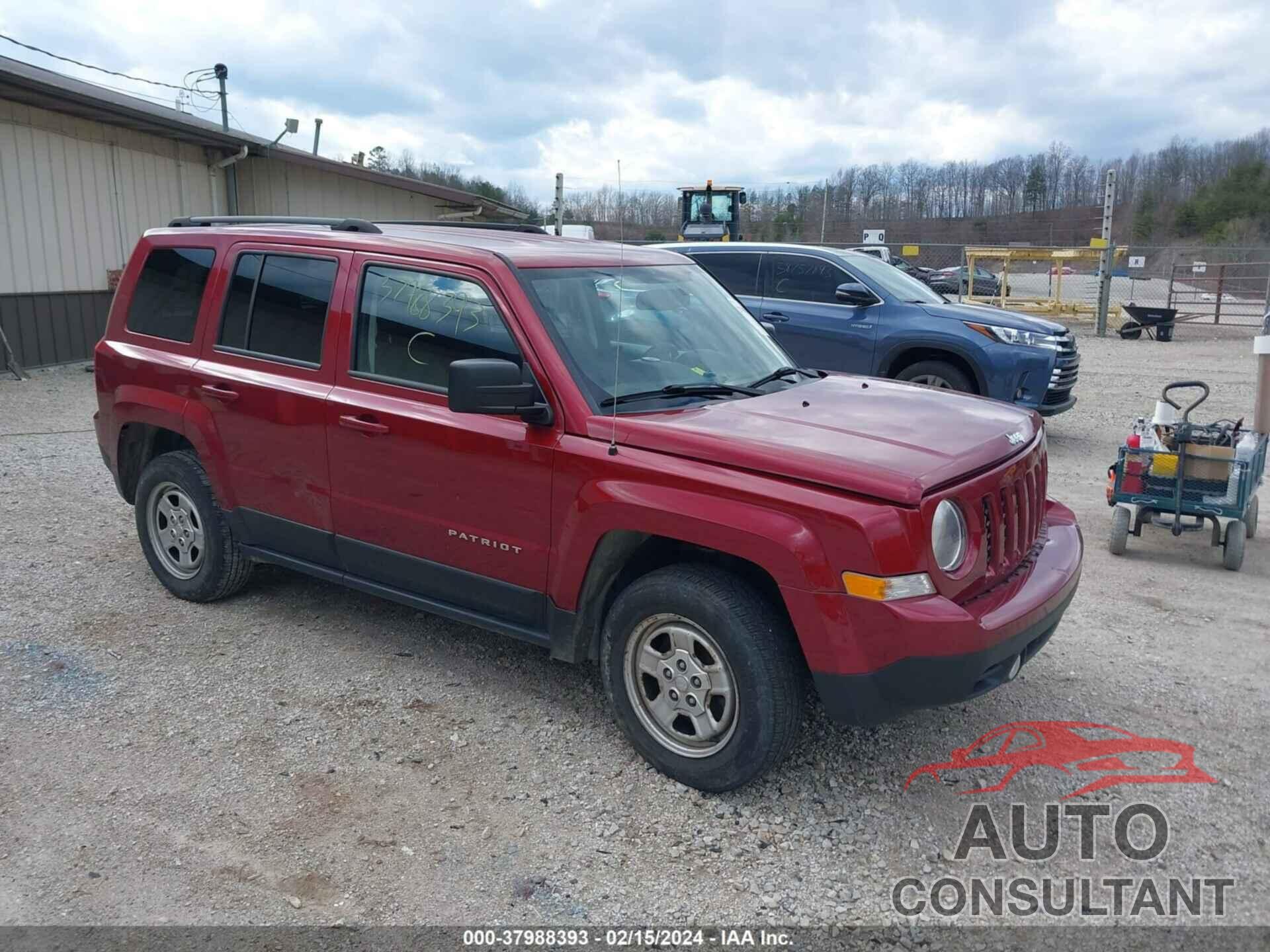 JEEP PATRIOT 2017 - 1C4NJRBB0HD144741