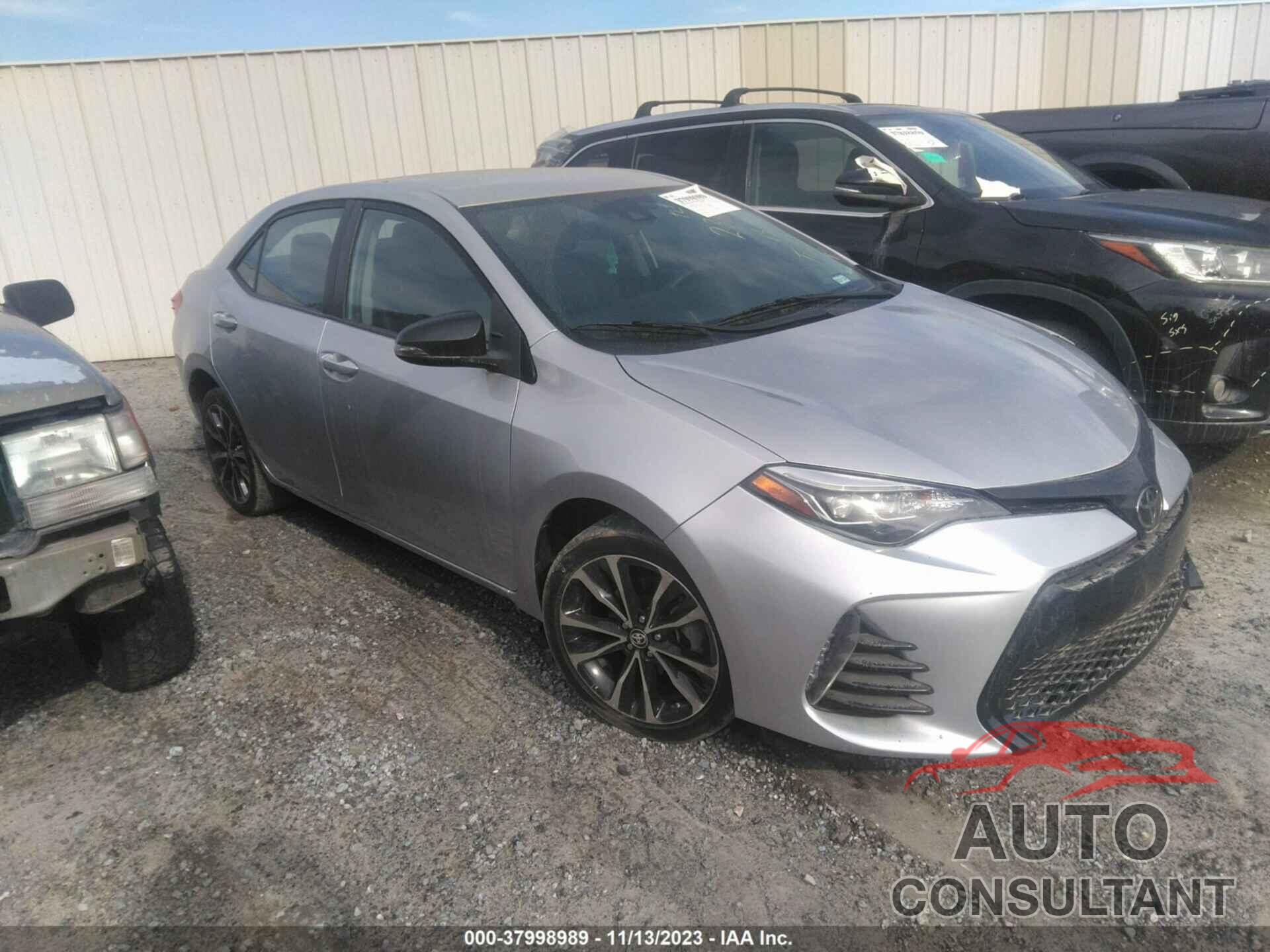 TOYOTA COROLLA 2019 - 2T1BURHE9KC238469