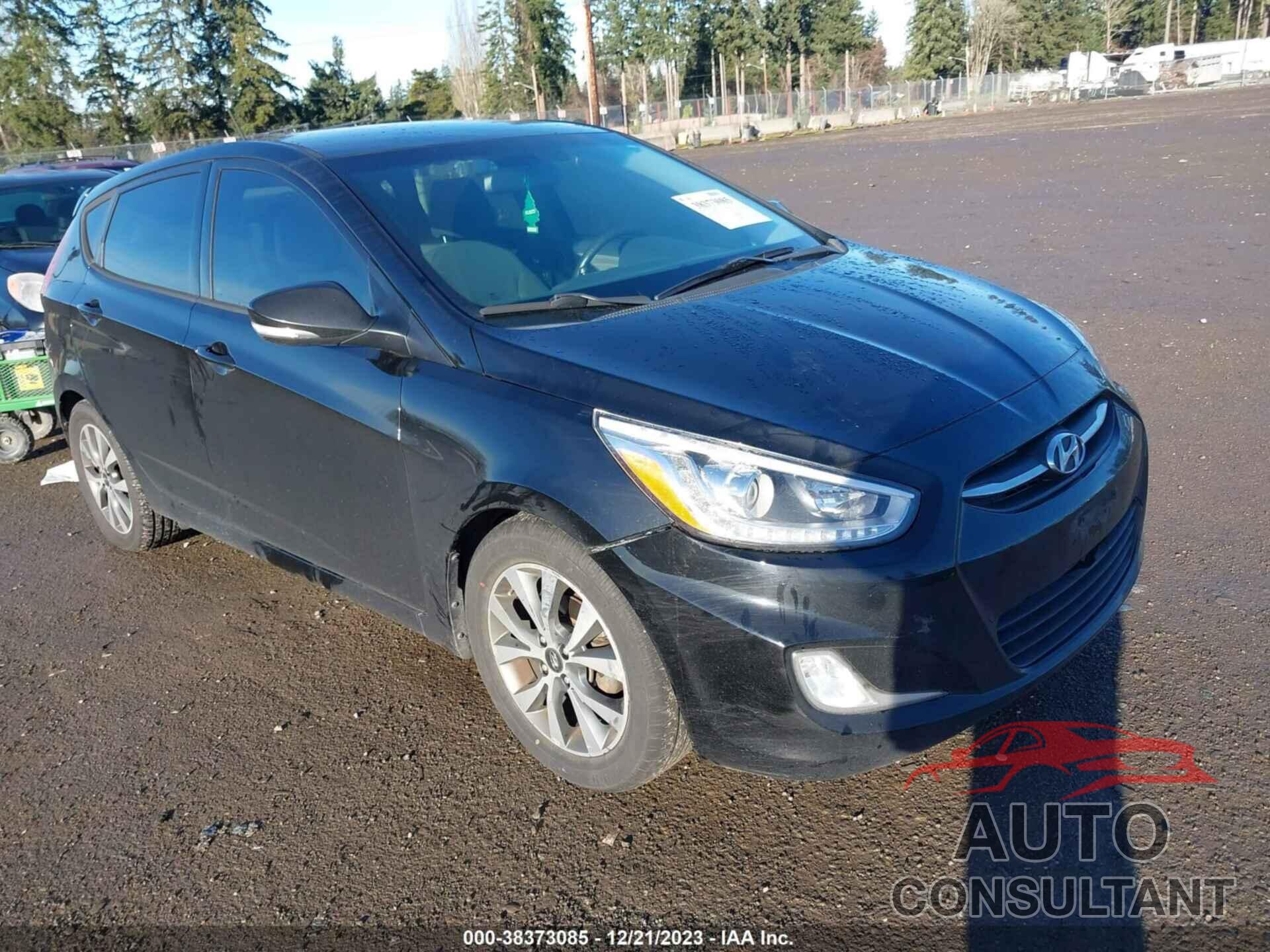 HYUNDAI ACCENT 2015 - KMHCU5AE2FU211741