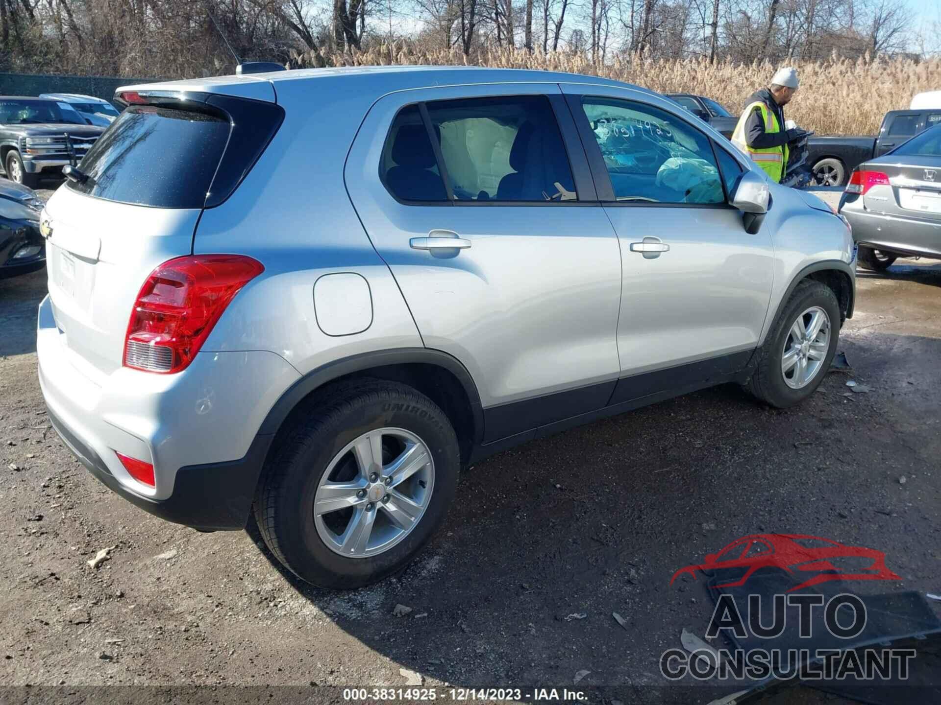 CHEVROLET TRAX 2020 - KL7CJKSB3LB310279