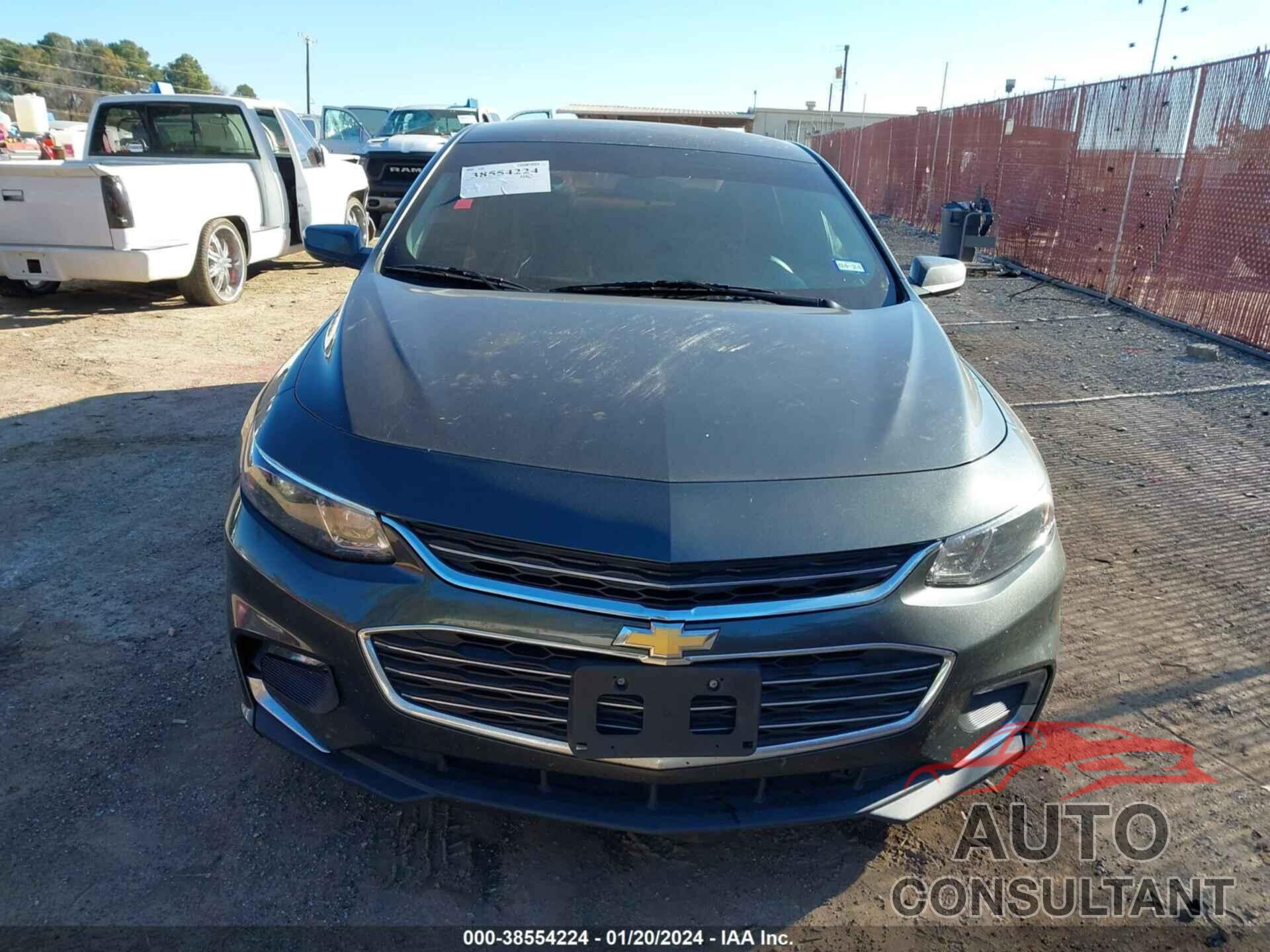 CHEVROLET MALIBU 2017 - 1G1ZE5ST0HF118080