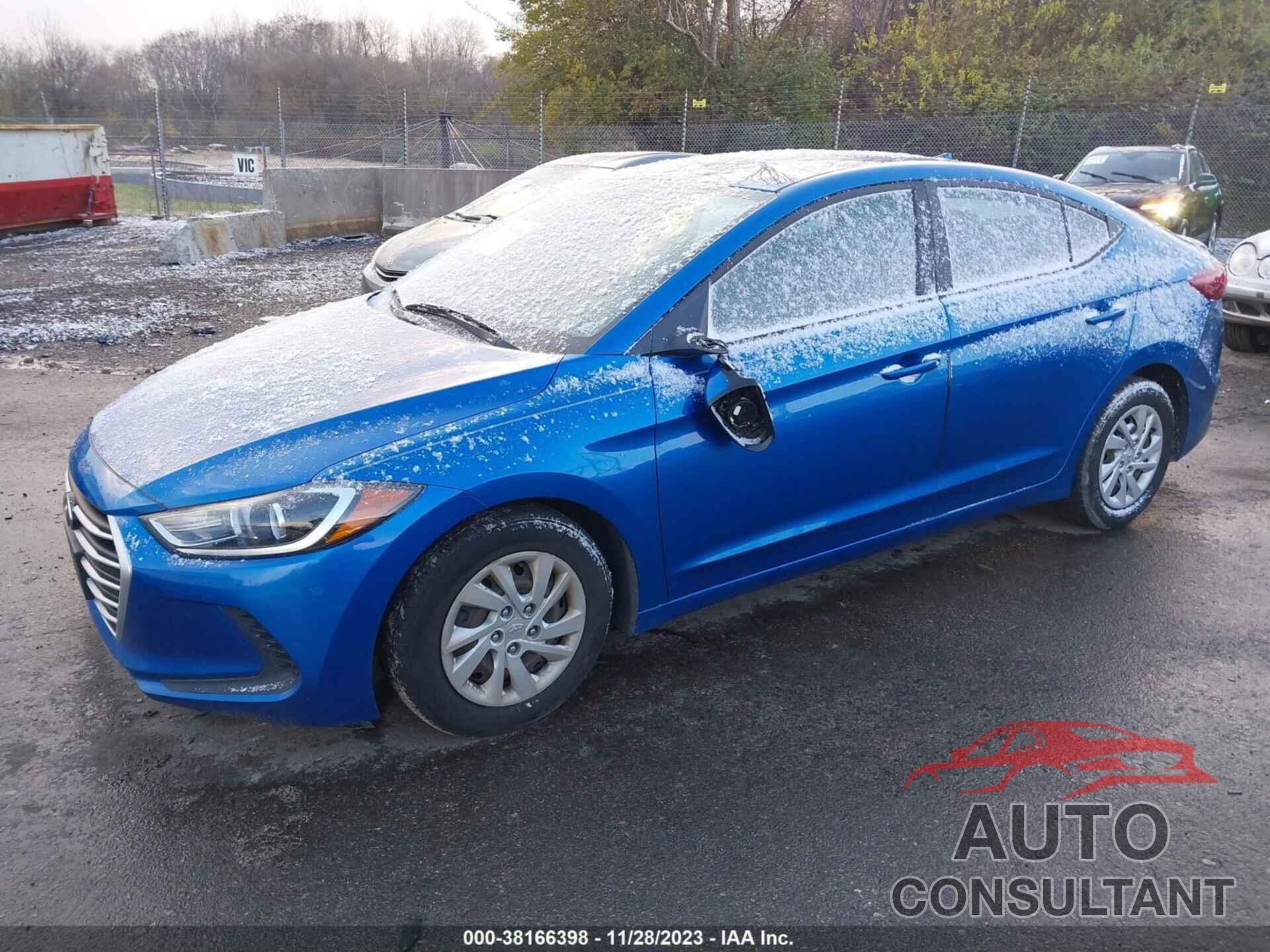 HYUNDAI ELANTRA 2017 - 5NPD74LF3HH211390