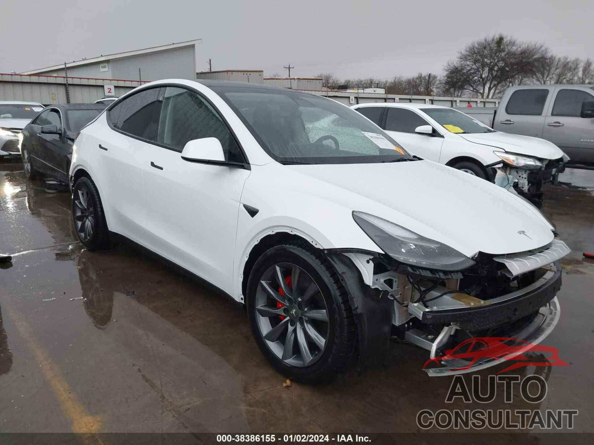 TESLA MODEL Y 2022 - 7SAYGDEF3NF396262