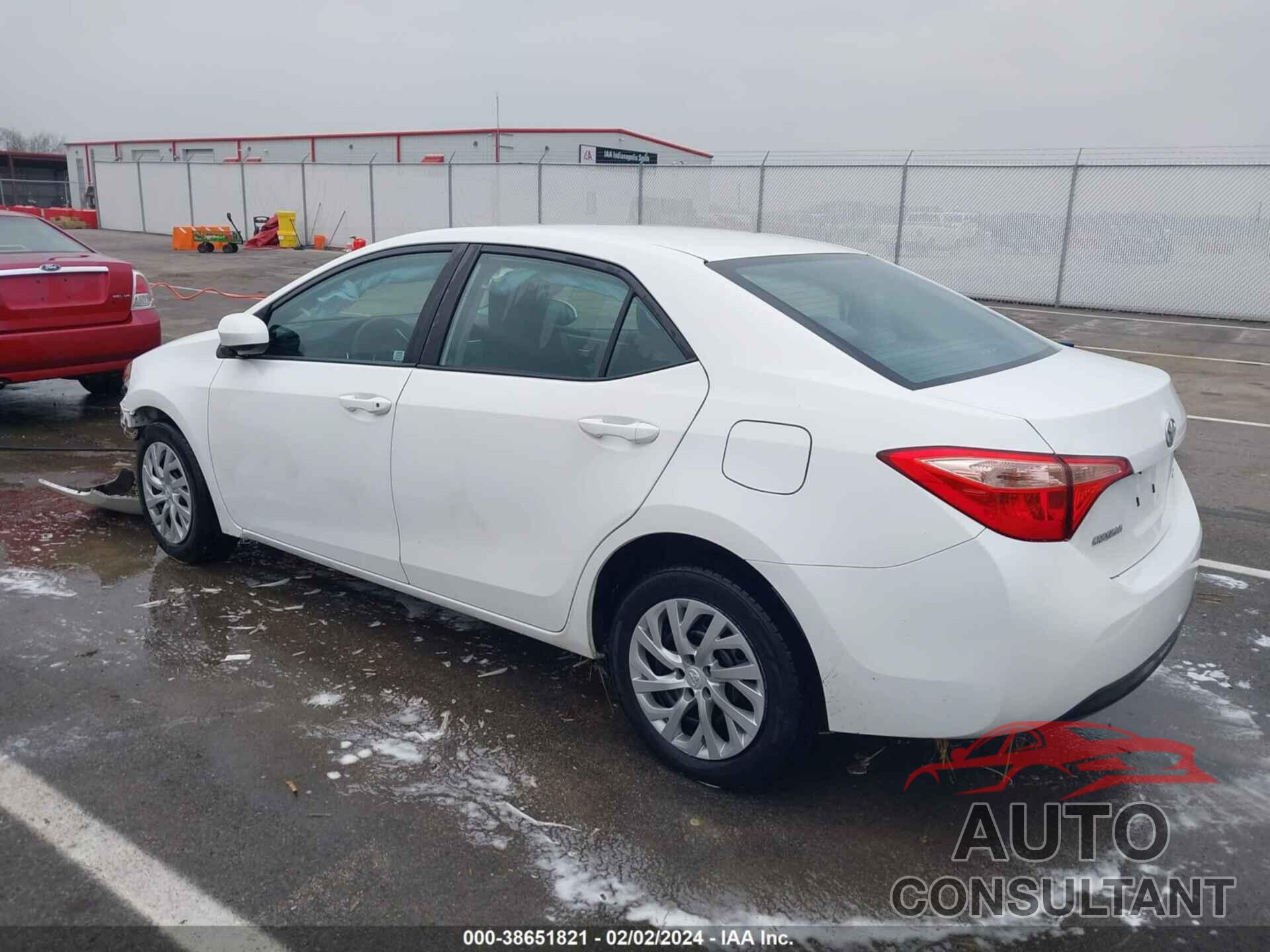 TOYOTA COROLLA 2019 - 2T1BURHE0KC222998