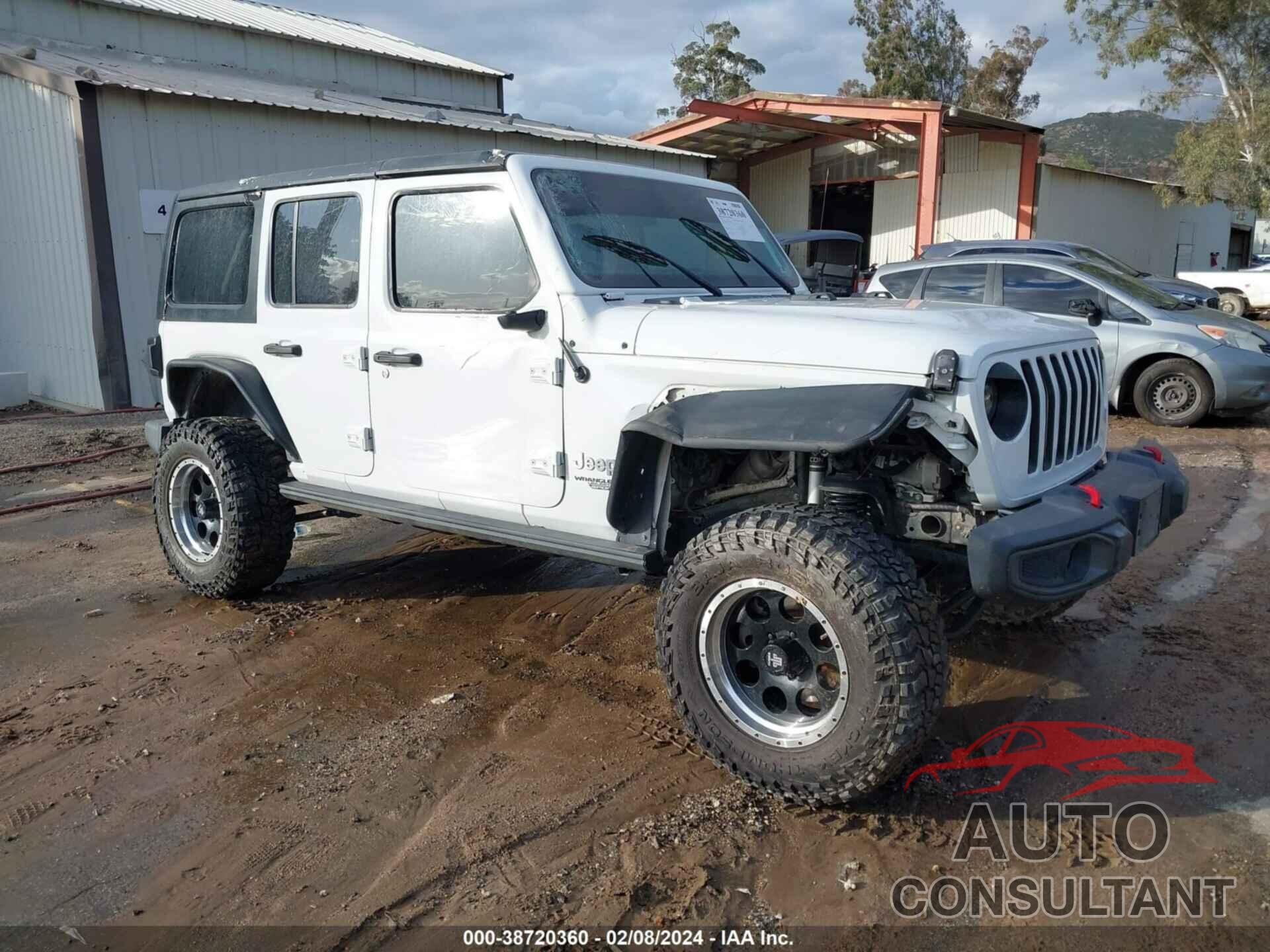 JEEP WRANGLER UNLIMITED 2018 - 1C4HJXDG5JW139278
