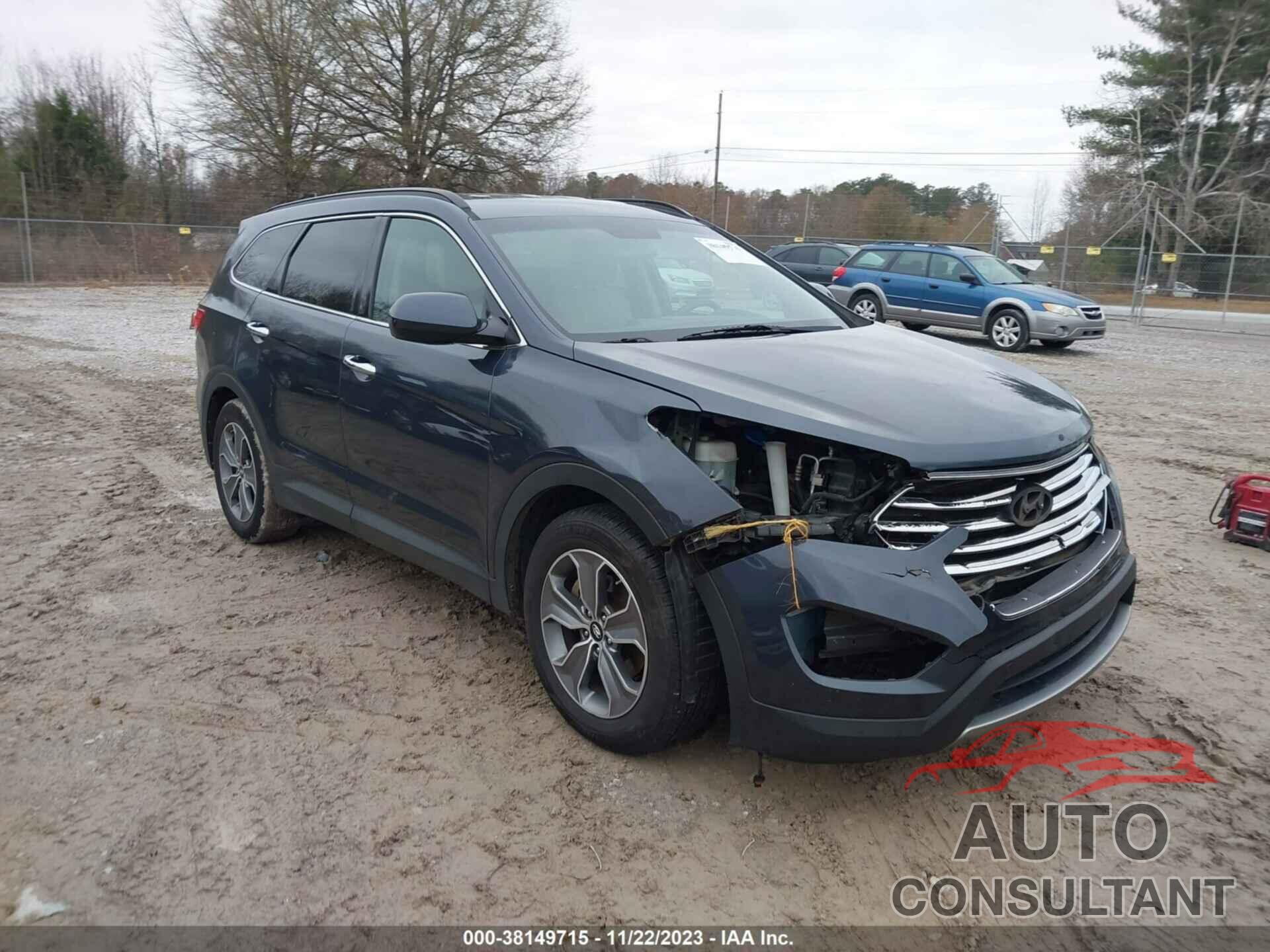 HYUNDAI SANTA FE 2016 - KM8SM4HF5GU162654