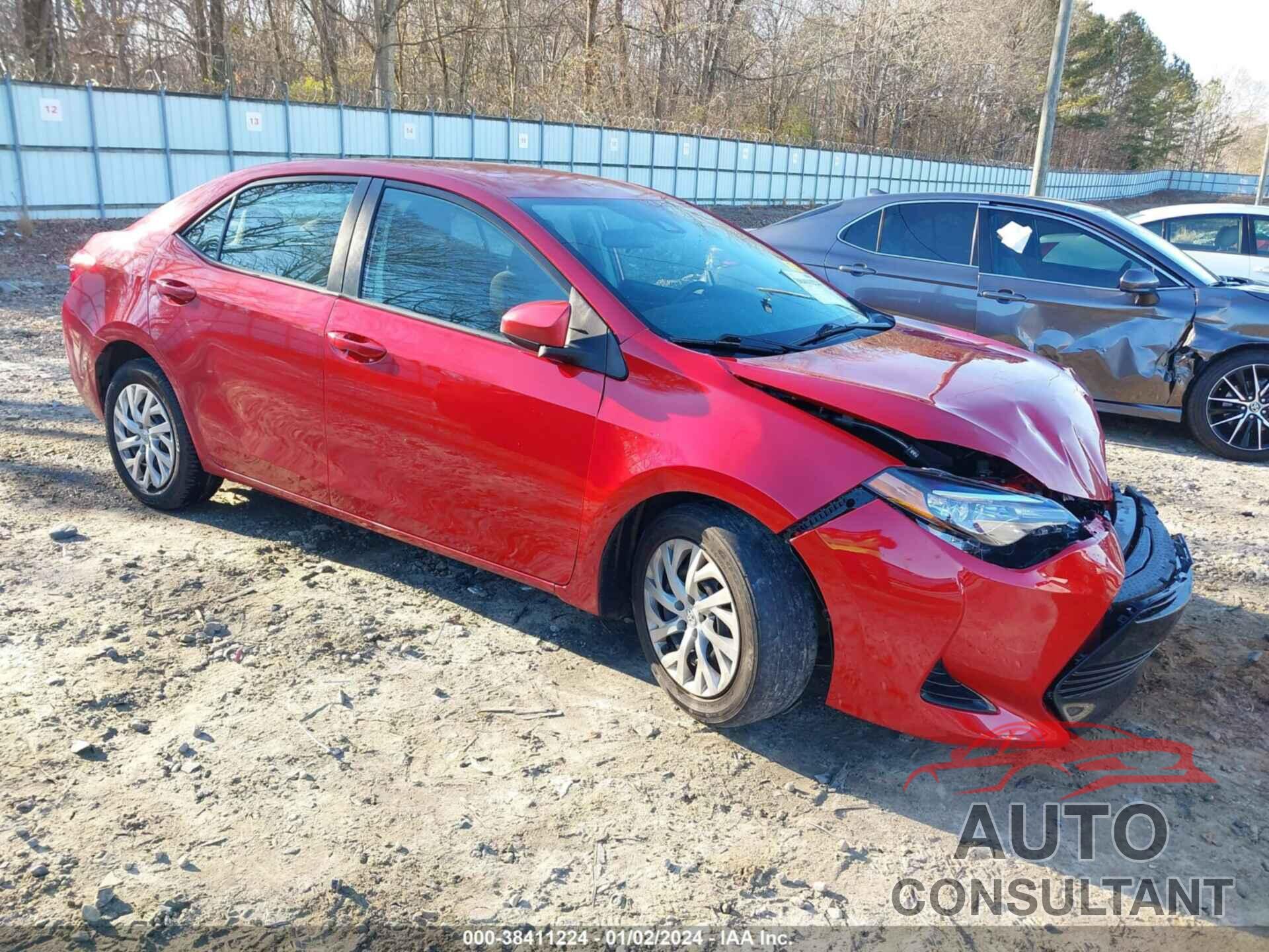 TOYOTA COROLLA 2018 - 2T1BURHE3JC969090