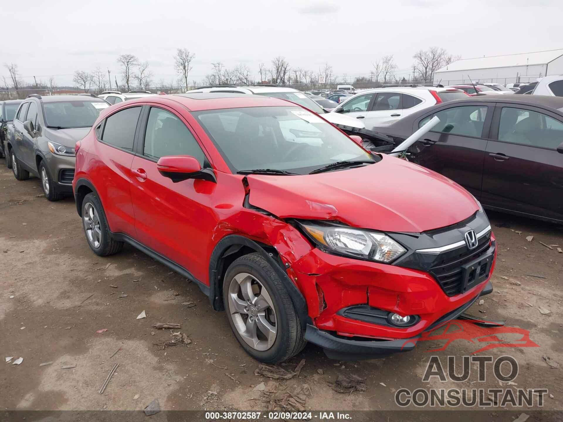 HONDA HR-V 2017 - 3CZRU6H56HM733204