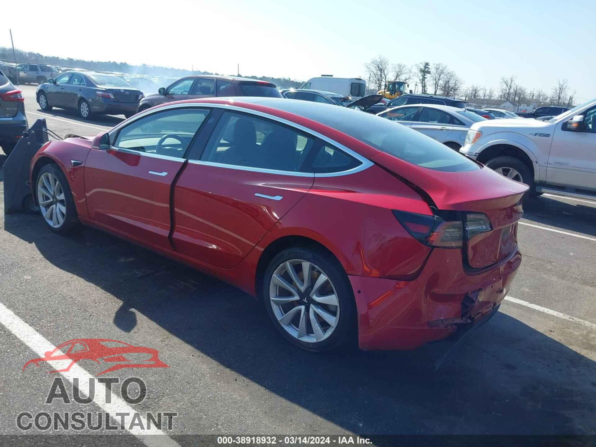 TESLA MODEL 3 2018 - 5YJ3E1EB9JF087978