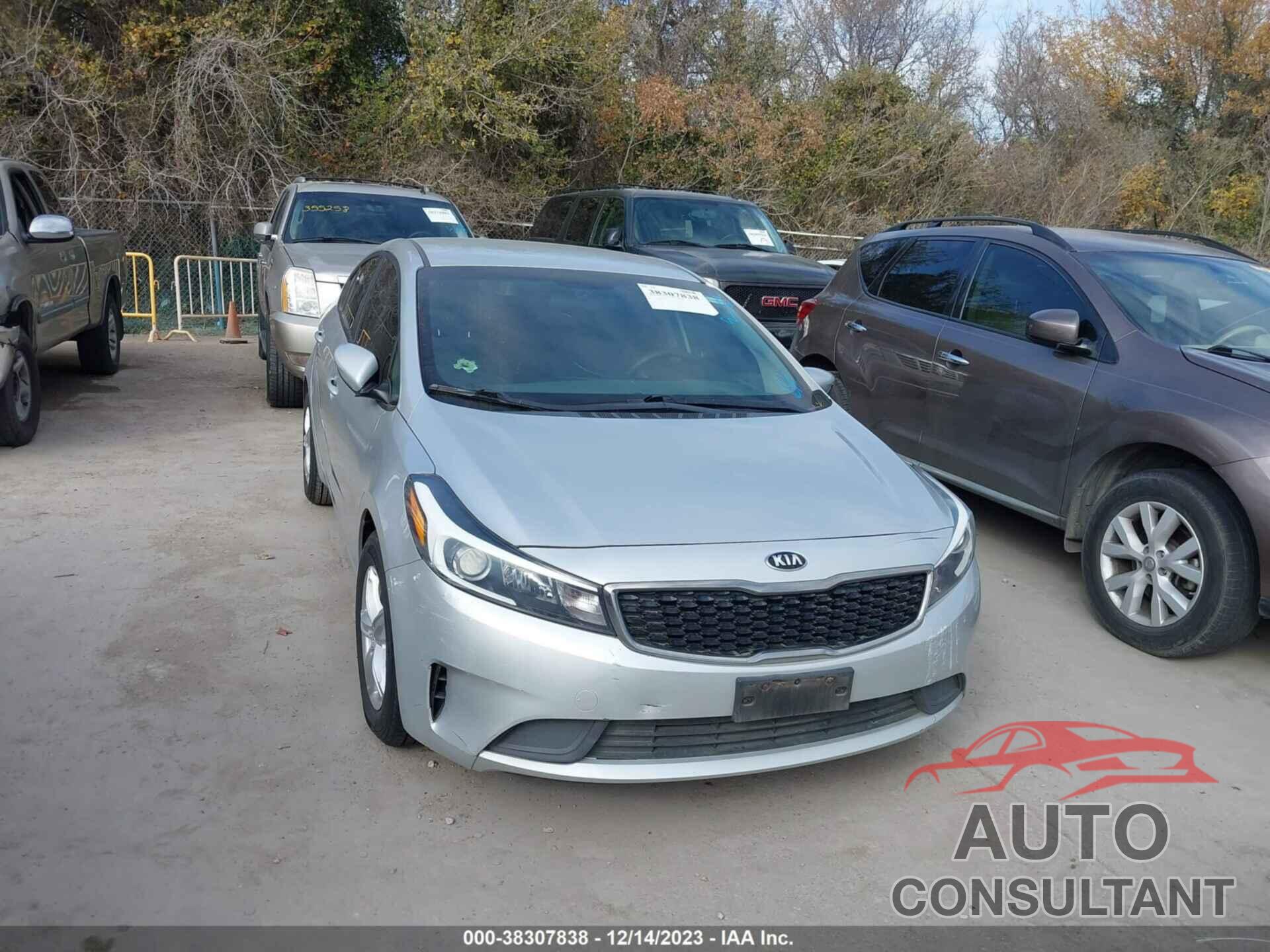 KIA FORTE 2017 - 3KPFL4A72HE025294