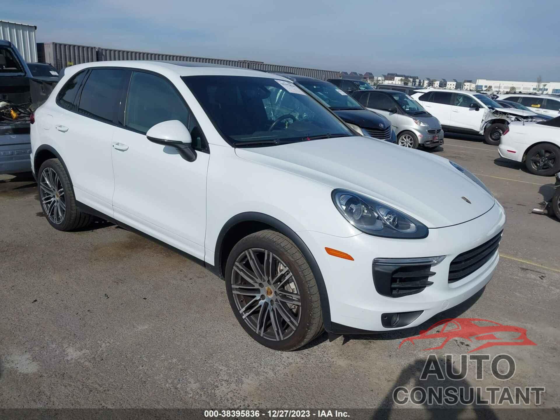 PORSCHE CAYENNE 2016 - WP1AB2A24GLA94093