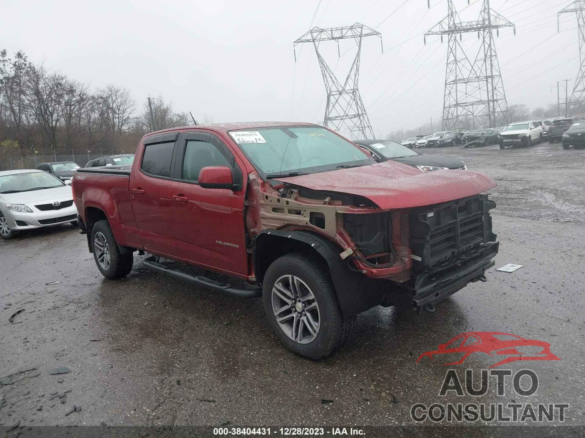 CHEVROLET COLORADO 2021 - 1GCGTBEN8M1240645