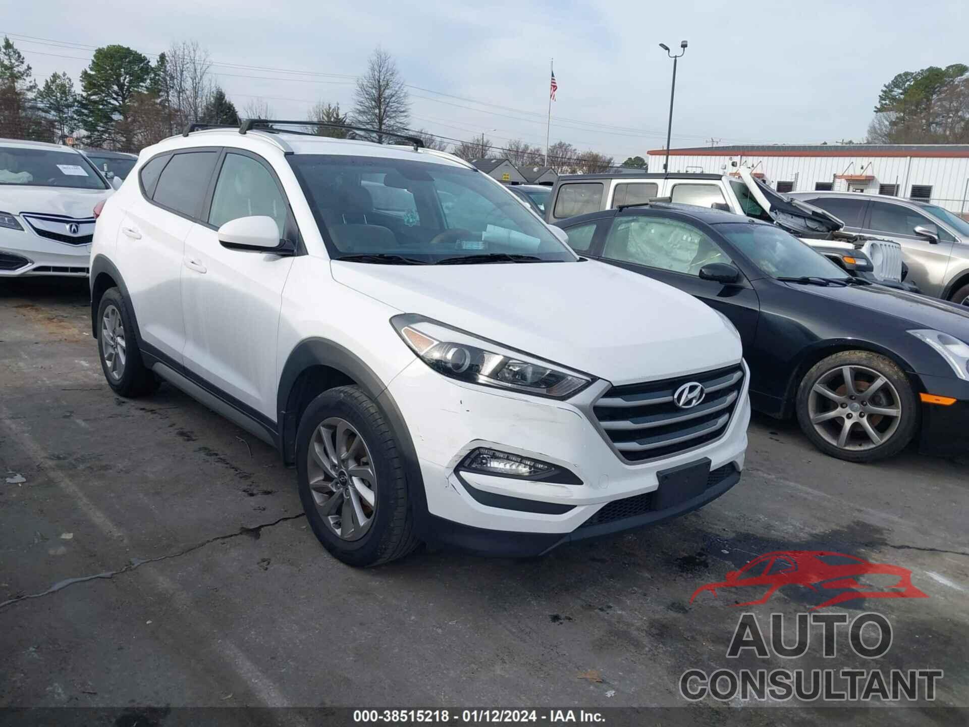 HYUNDAI TUCSON 2017 - KM8J3CA44HU382368