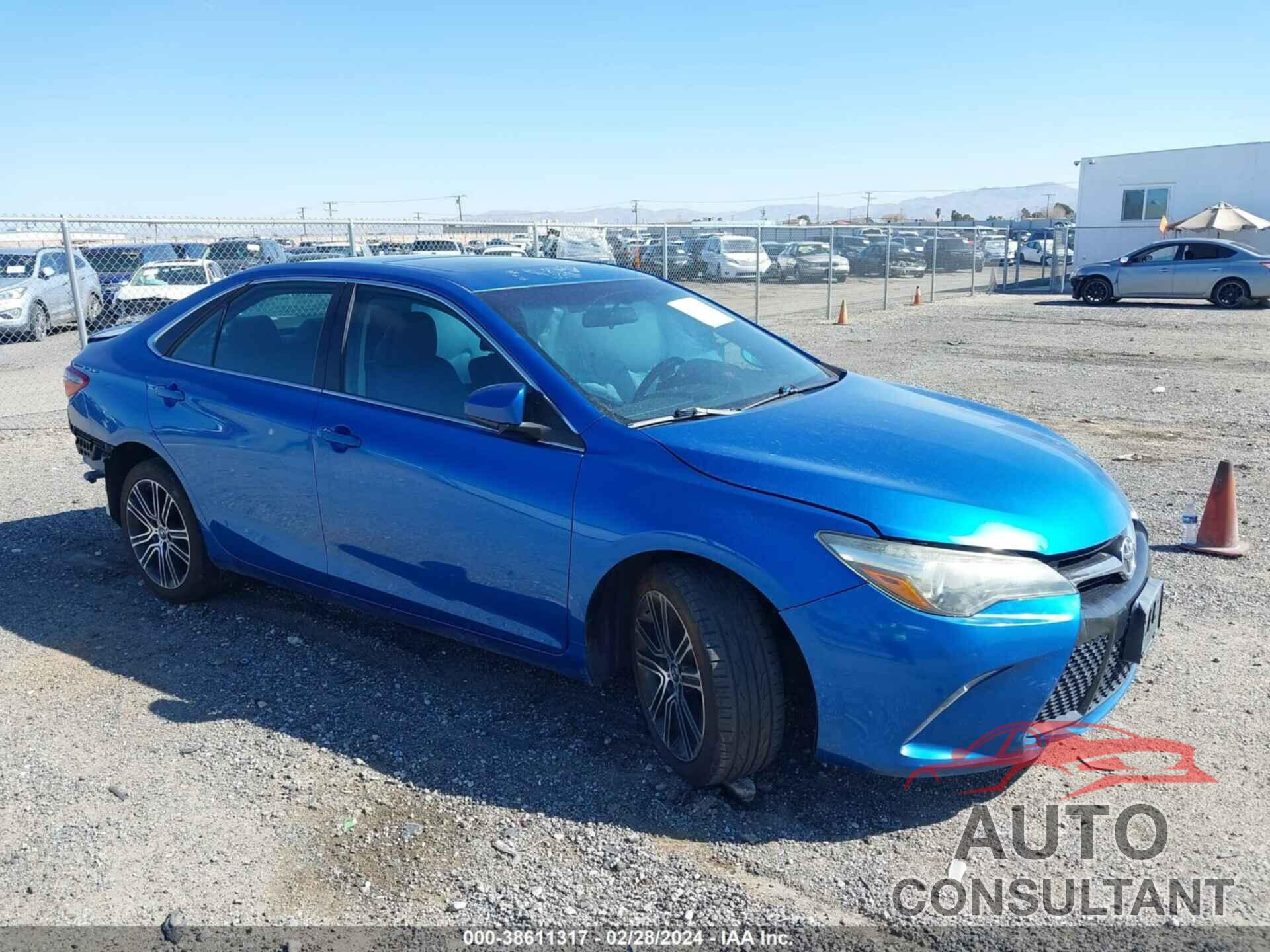 TOYOTA CAMRY 2016 - 4T1BF1FK8GU567948