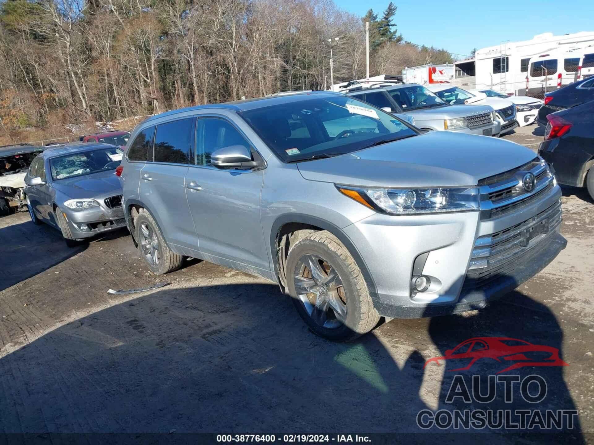 TOYOTA HIGHLANDER 2017 - 5TDDZRFH5HS385945