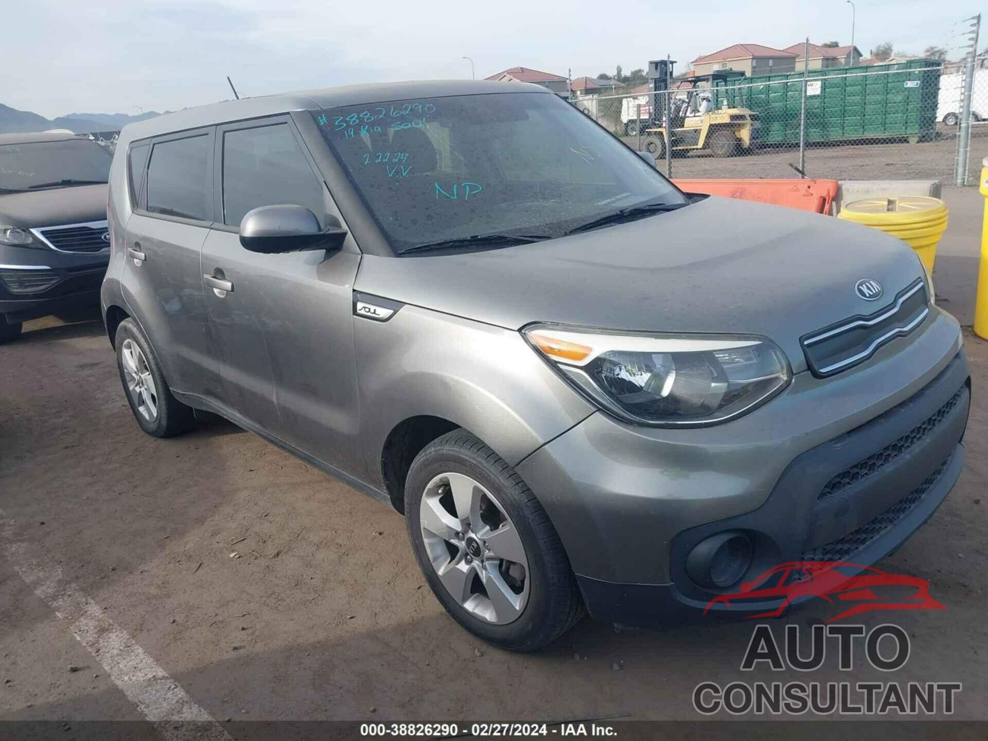 KIA SOUL 2019 - KNDJN2A2XK7000034
