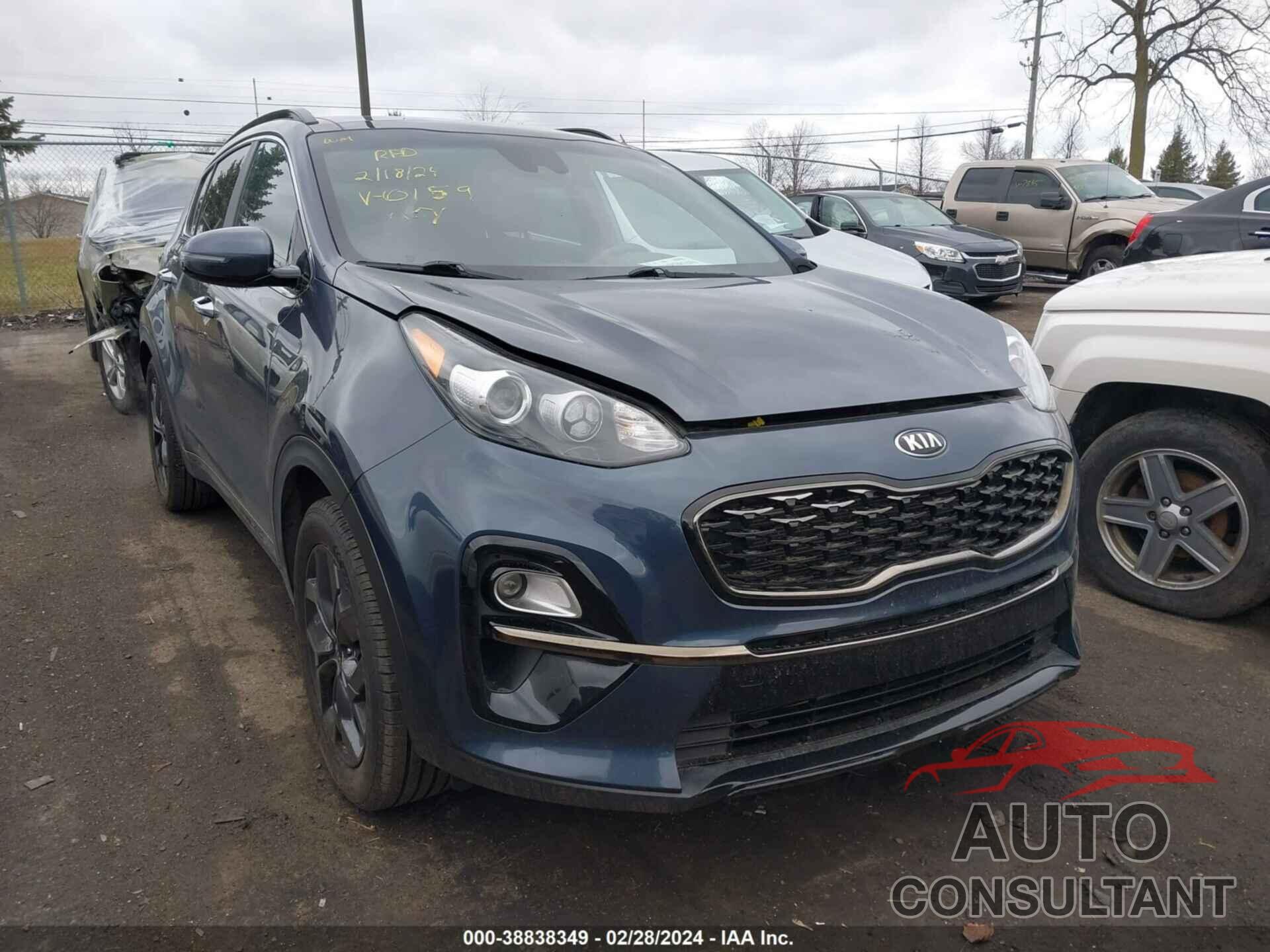KIA SPORTAGE 2020 - KNDP63ACXL7660159