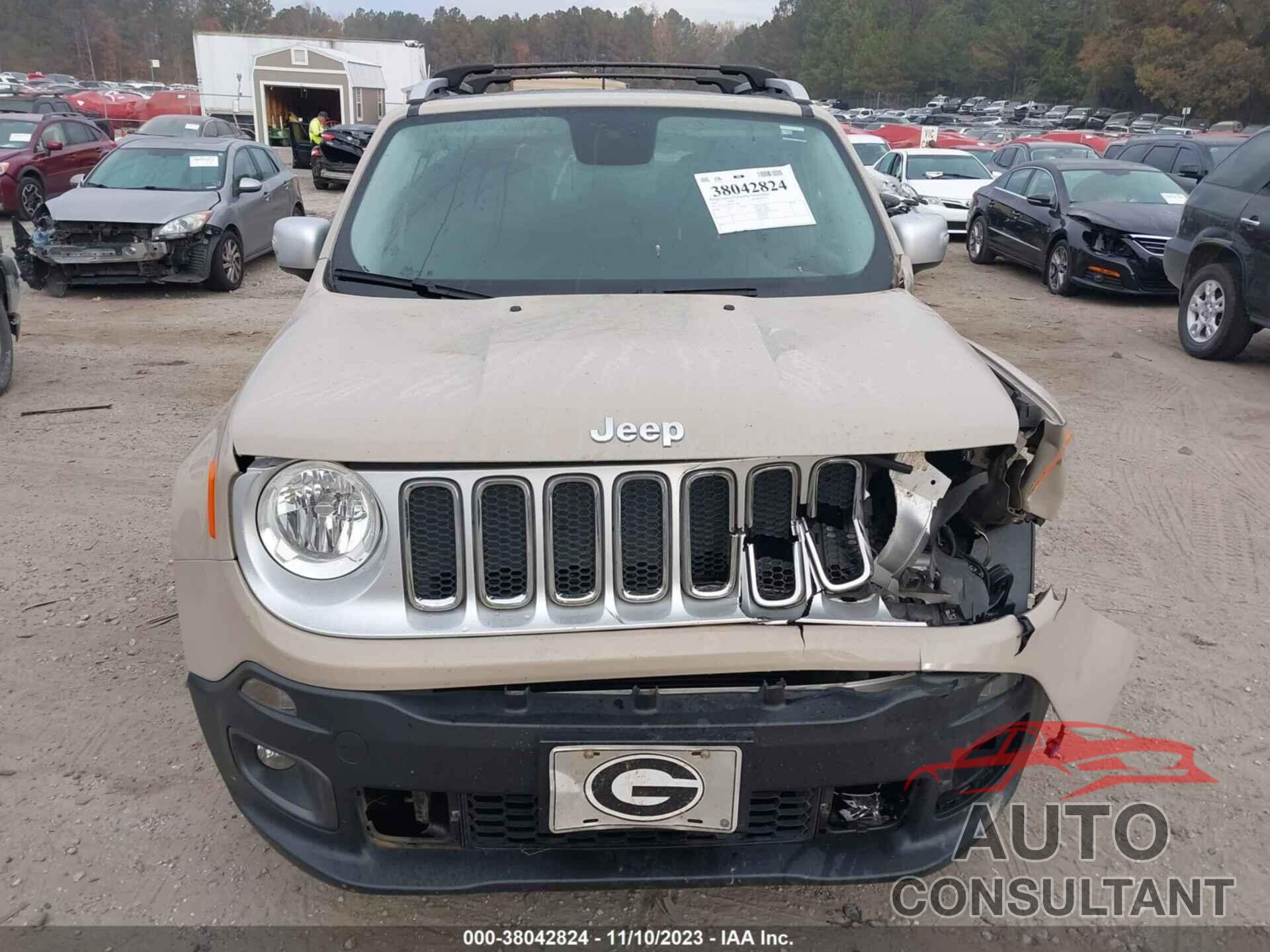 JEEP RENEGADE 2016 - ZACCJADT2GPC76978