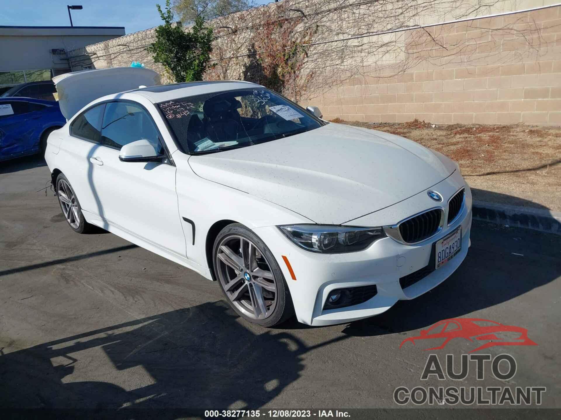 BMW 4 SERIES 2018 - WBA4W3C54JAC97567