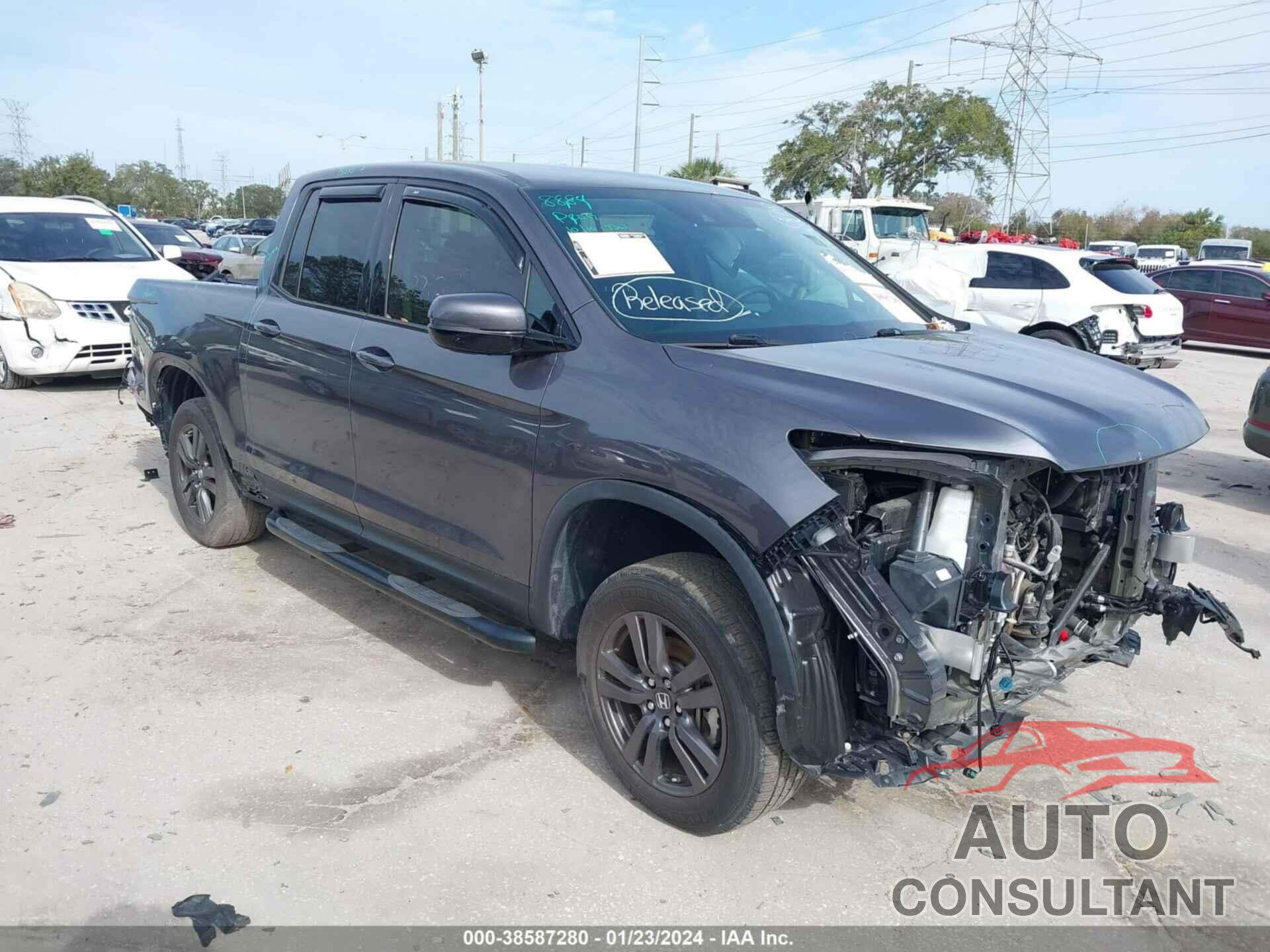 HONDA RIDGELINE 2020 - 5FPYK3F10LB029638