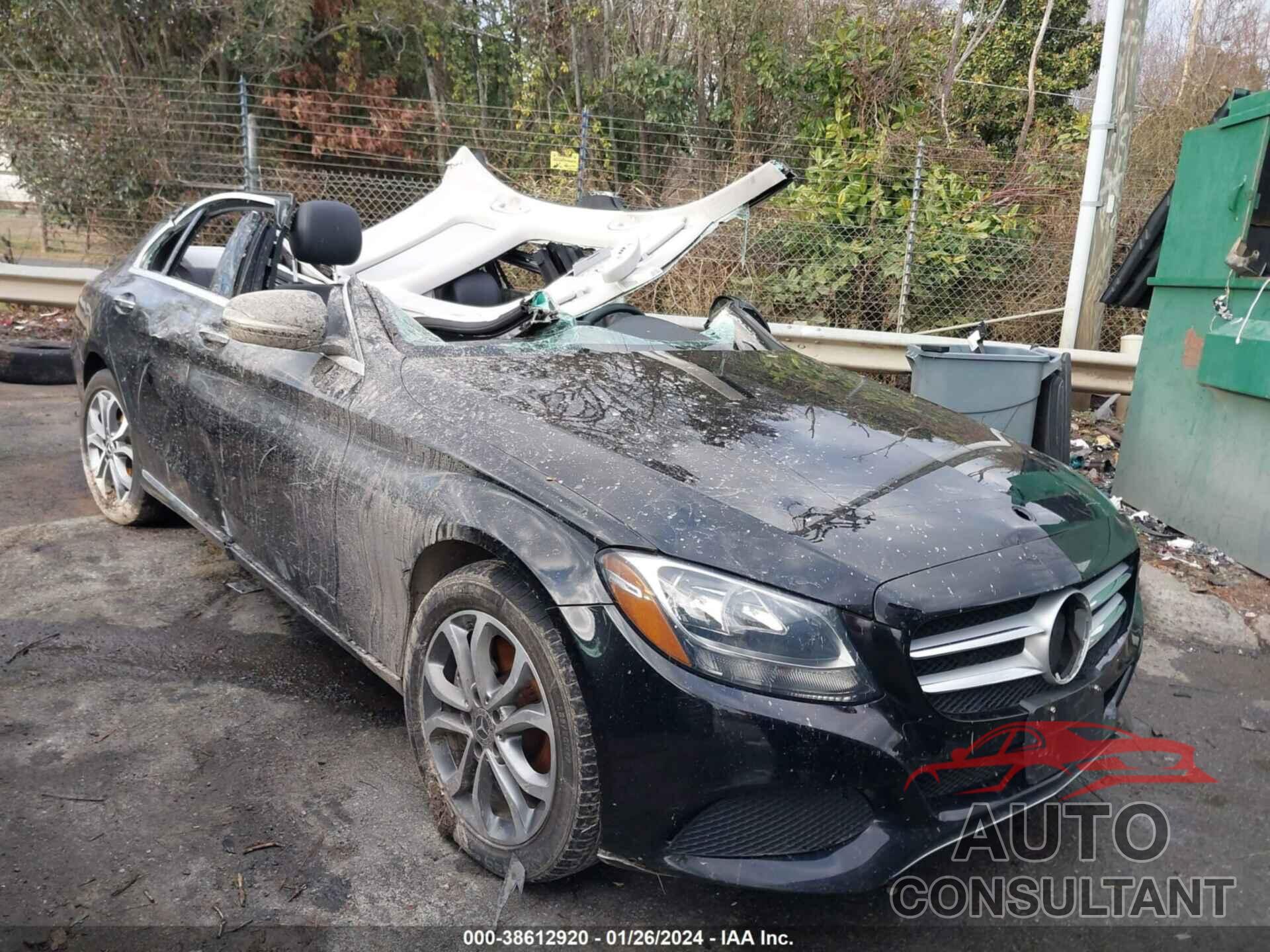 MERCEDES-BENZ C 300 2017 - WDDWF4KB6HR305059