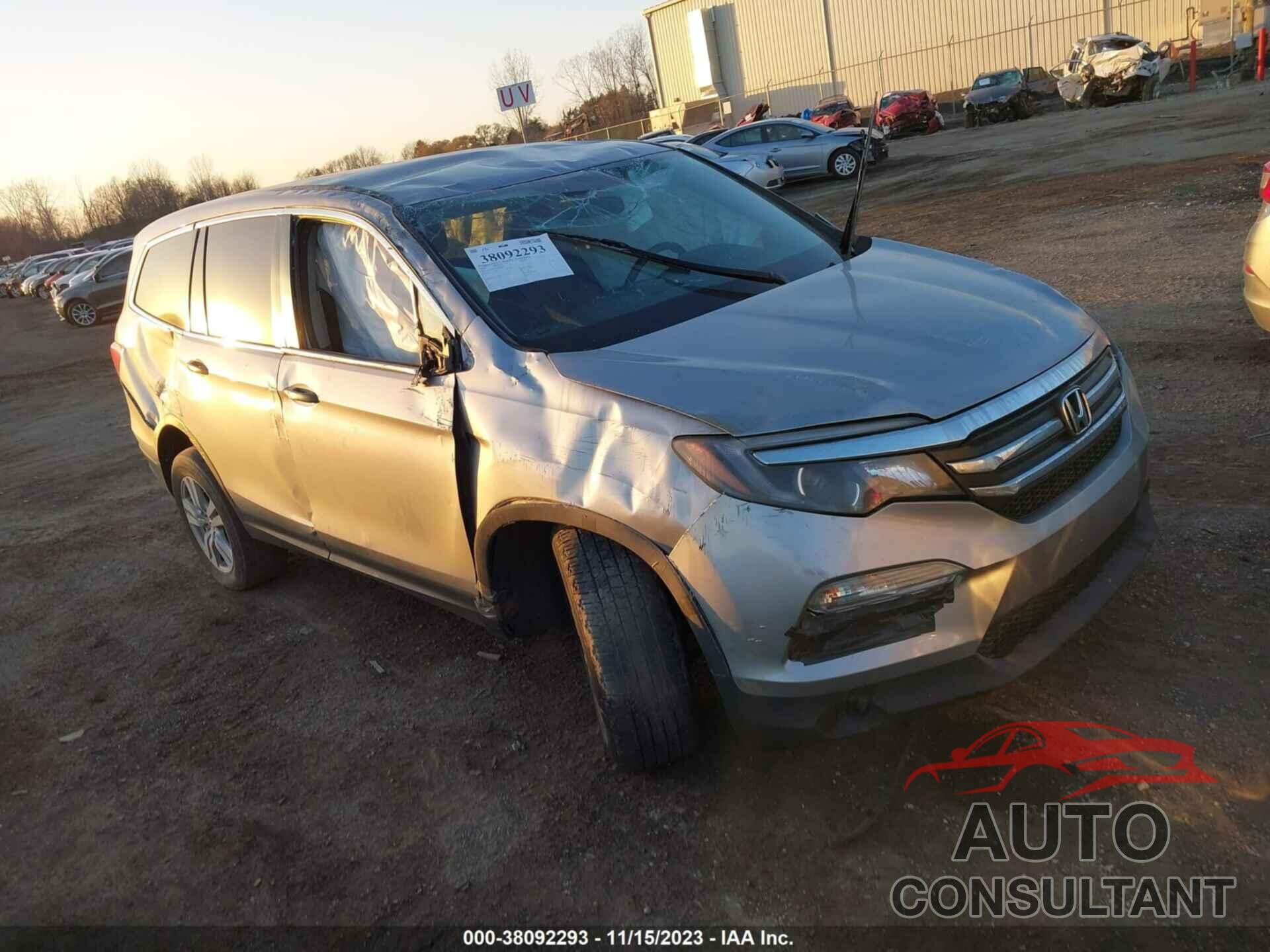 HONDA PILOT 2018 - 5FNYF6H10JB050854