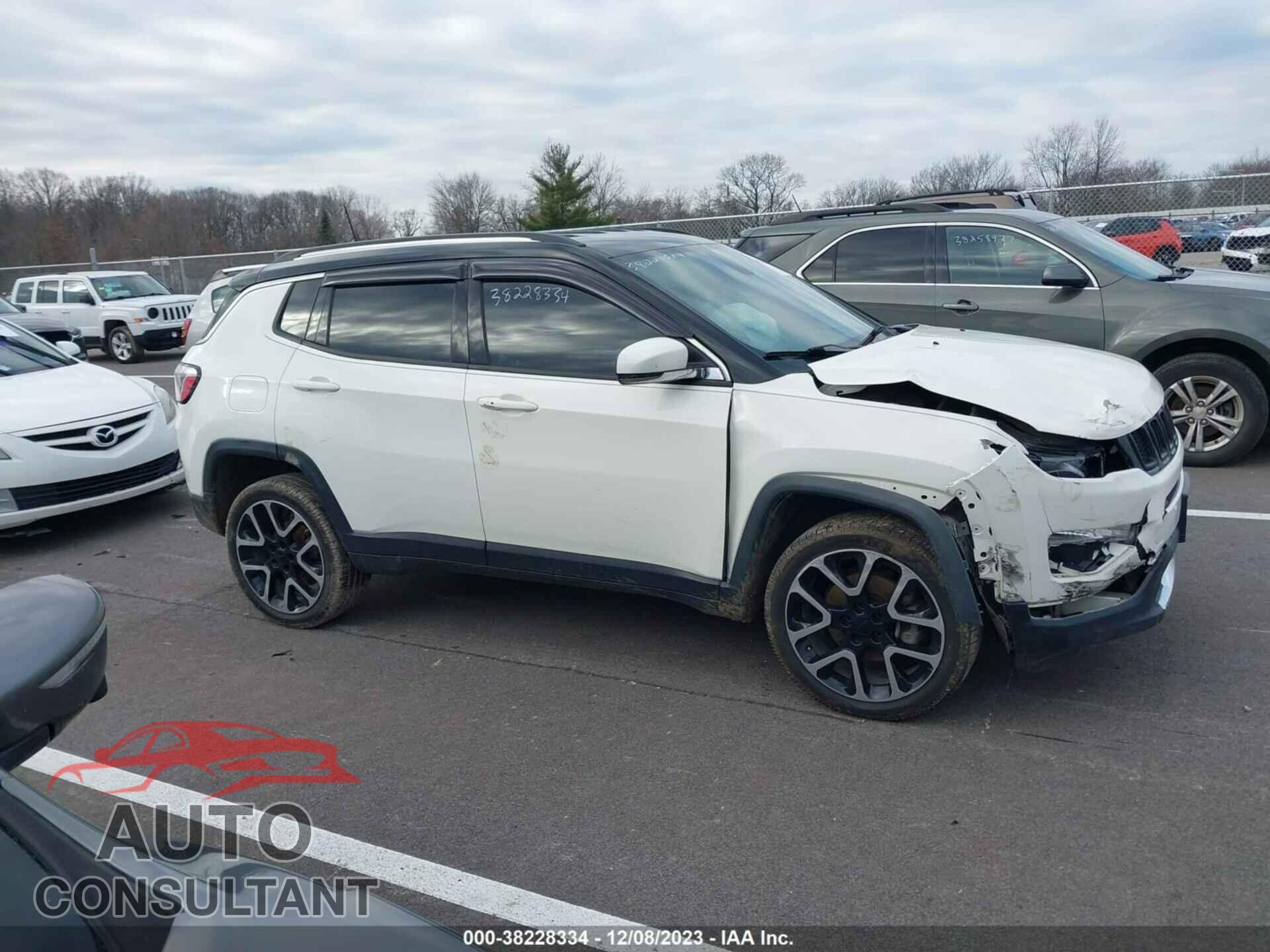 JEEP COMPASS 2017 - 3C4NJDCB3HT609086