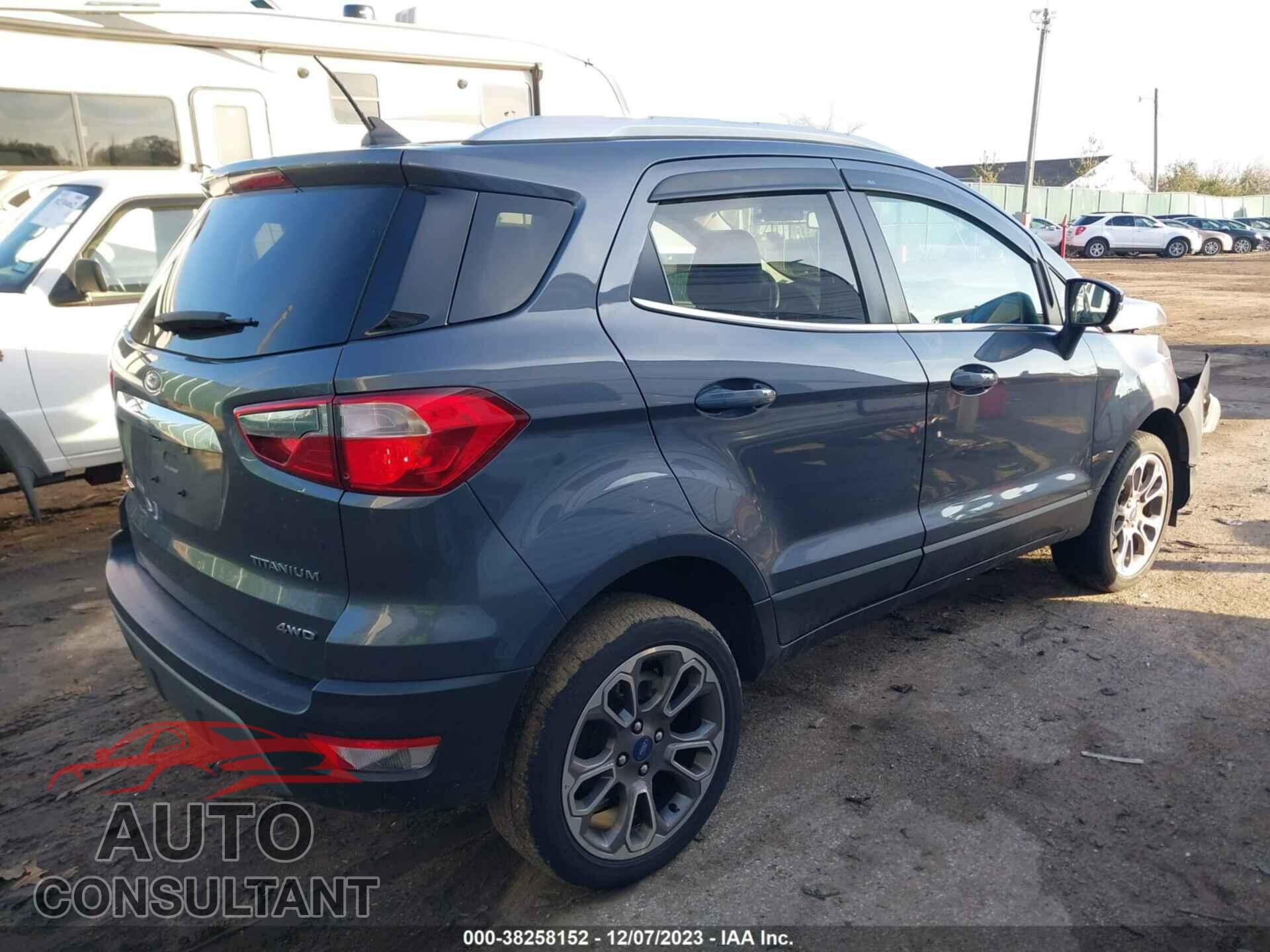 FORD ECOSPORT 2020 - MAJ6S3KL6LC367622