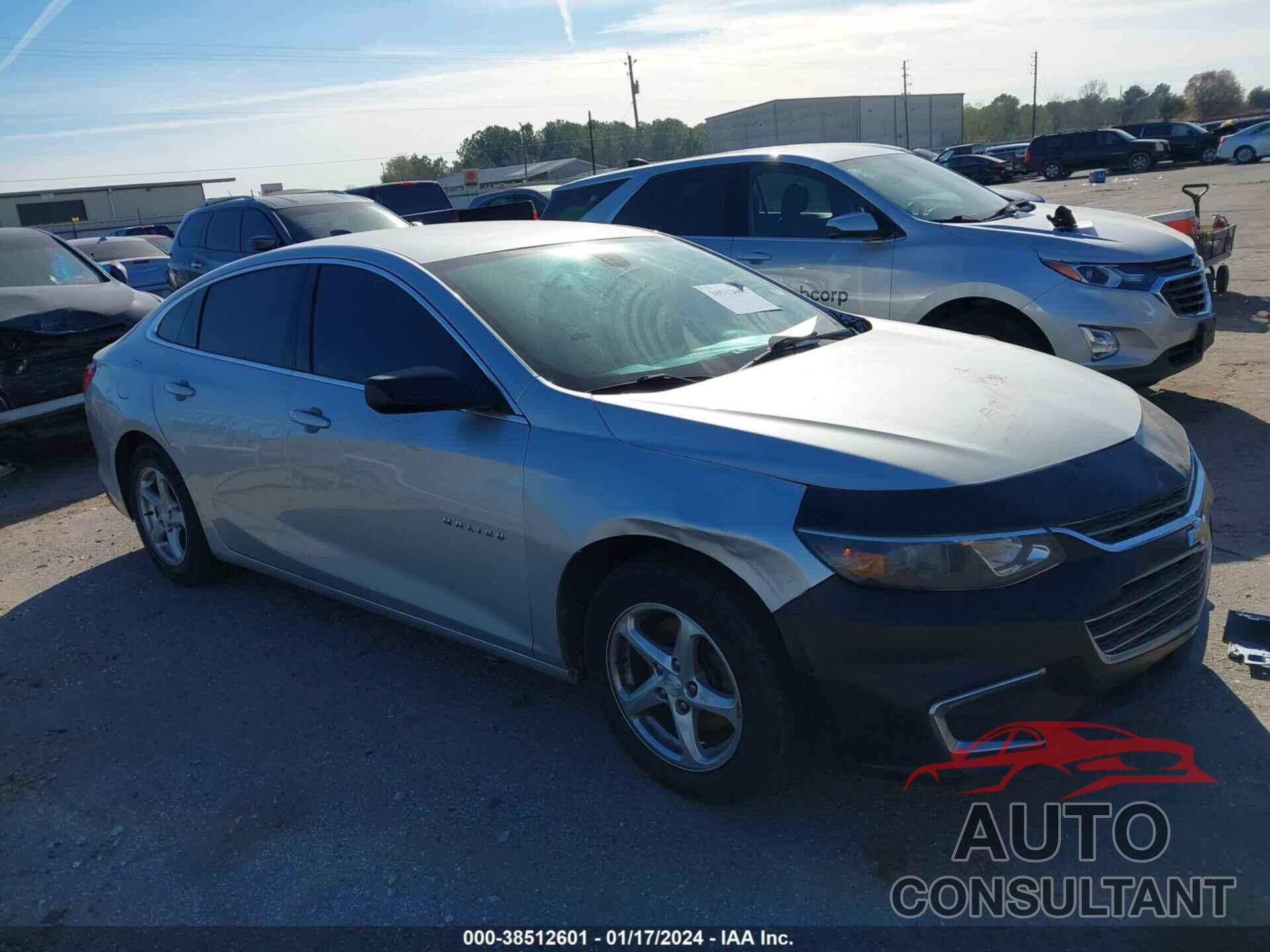 CHEVROLET MALIBU 2017 - 1G1ZC5ST4HF270515