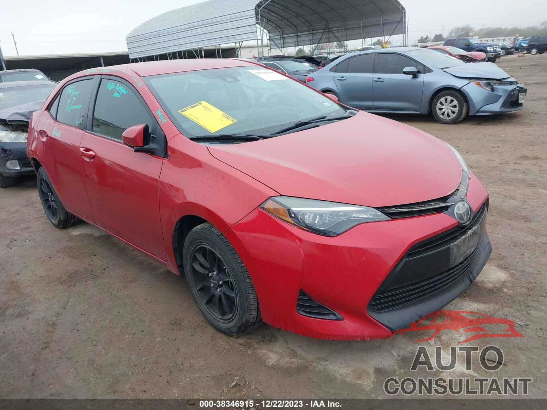 TOYOTA COROLLA 2017 - 5YFBURHEXHP729027