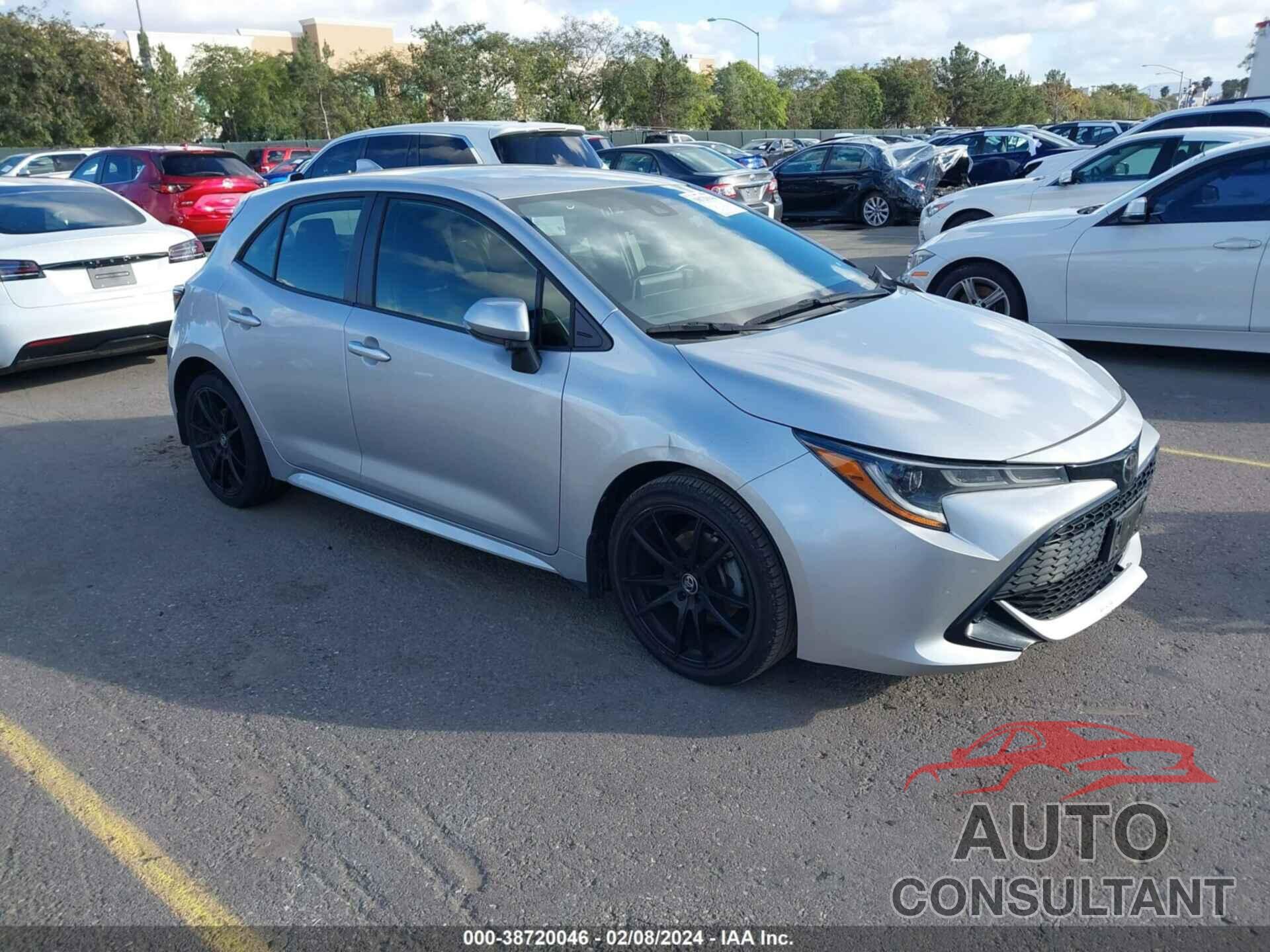 TOYOTA COROLLA 2020 - JTND4RBE2L3079821