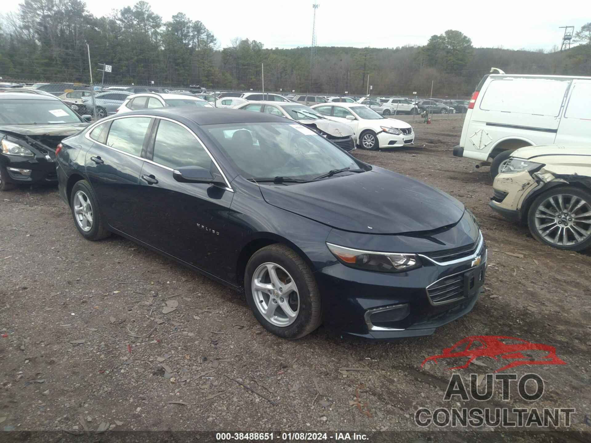 CHEVROLET MALIBU 2016 - 1G1ZE5ST3GF340496