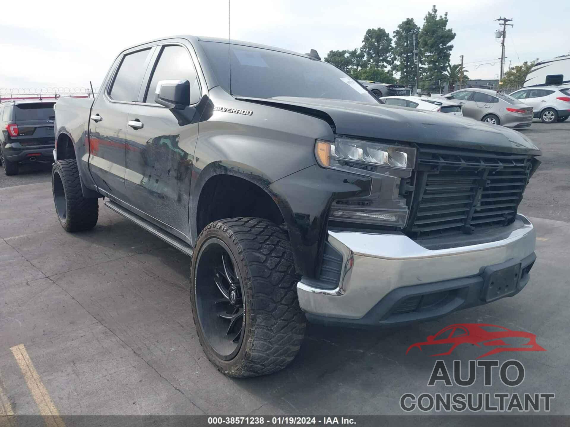 CHEVROLET SILVERADO 1500 2019 - 3GCPWCED9KG122333
