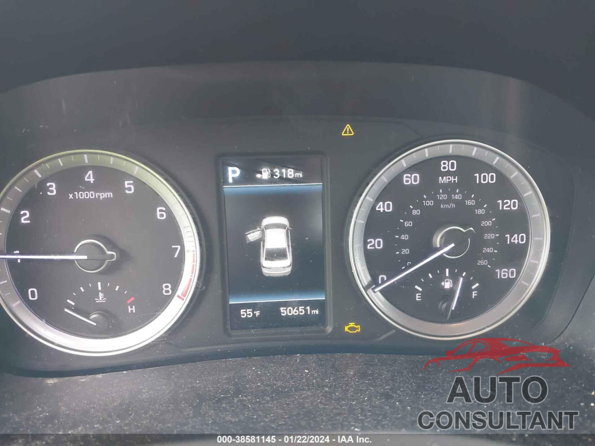 HYUNDAI SONATA 2018 - 5NPE34AF2JH663596