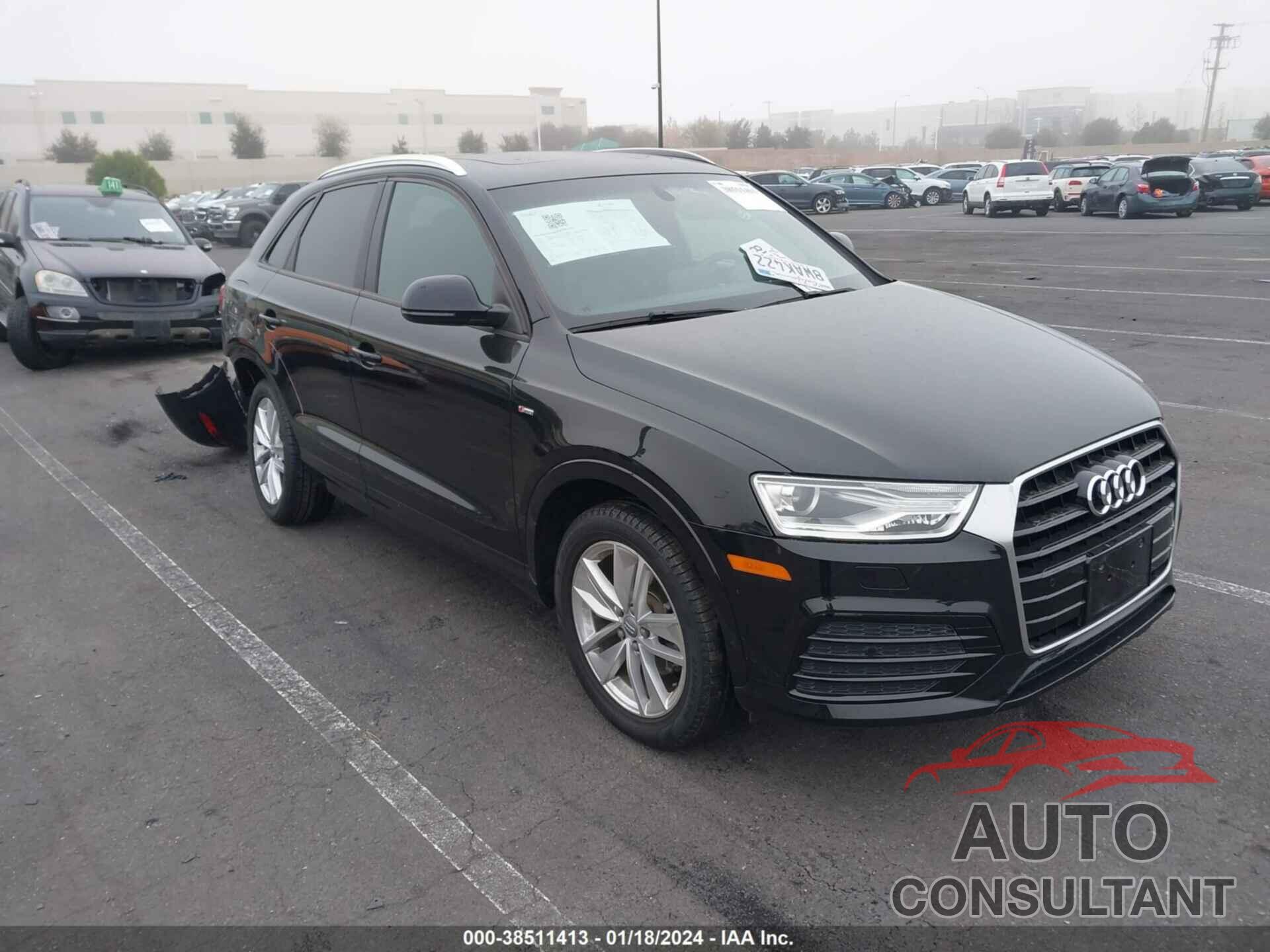 AUDI Q3 2018 - WA1BCCFSXJR023268